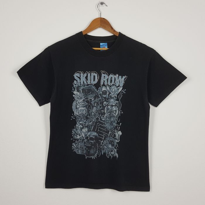 Vintage Vintage 90's SKID ROW American Rock Band Tour T-Shirt | Grailed