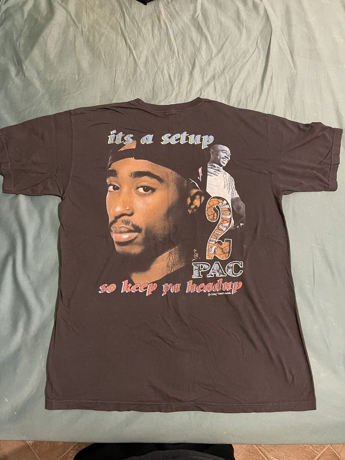 Other Vintage Style Tupac Shirt Size US XL / EU 56 / 4 - 3 Thumbnail