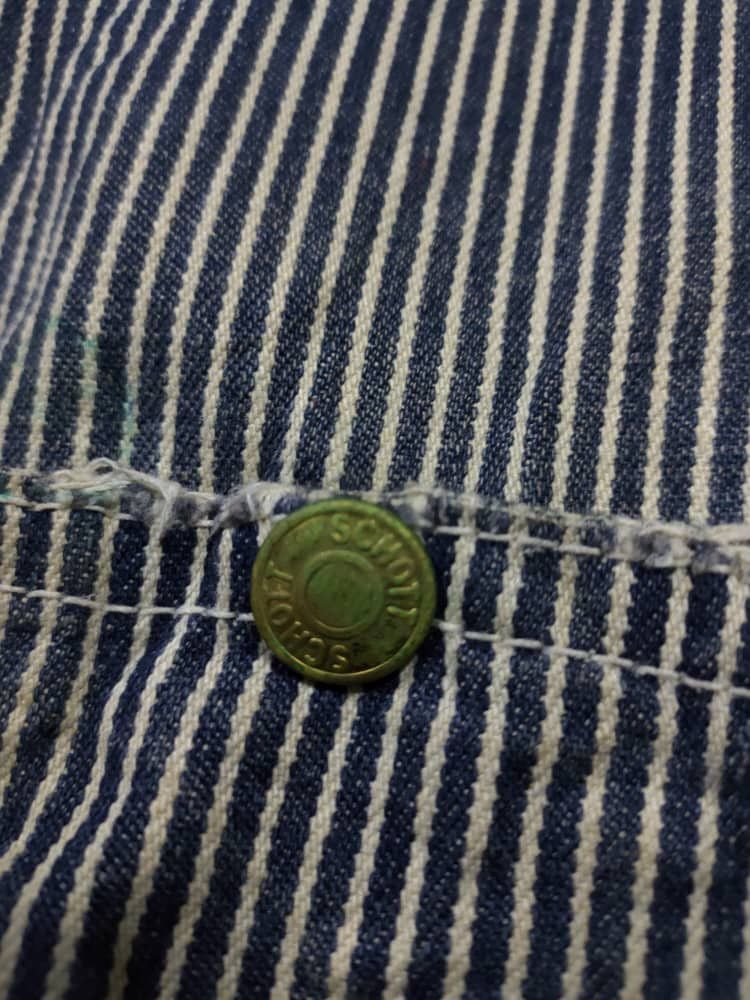 Schott RARE SCHOTT PERFECTO HICKORY STRIPES JACKETS Size US M / EU 48-50 / 2 - 5 Thumbnail