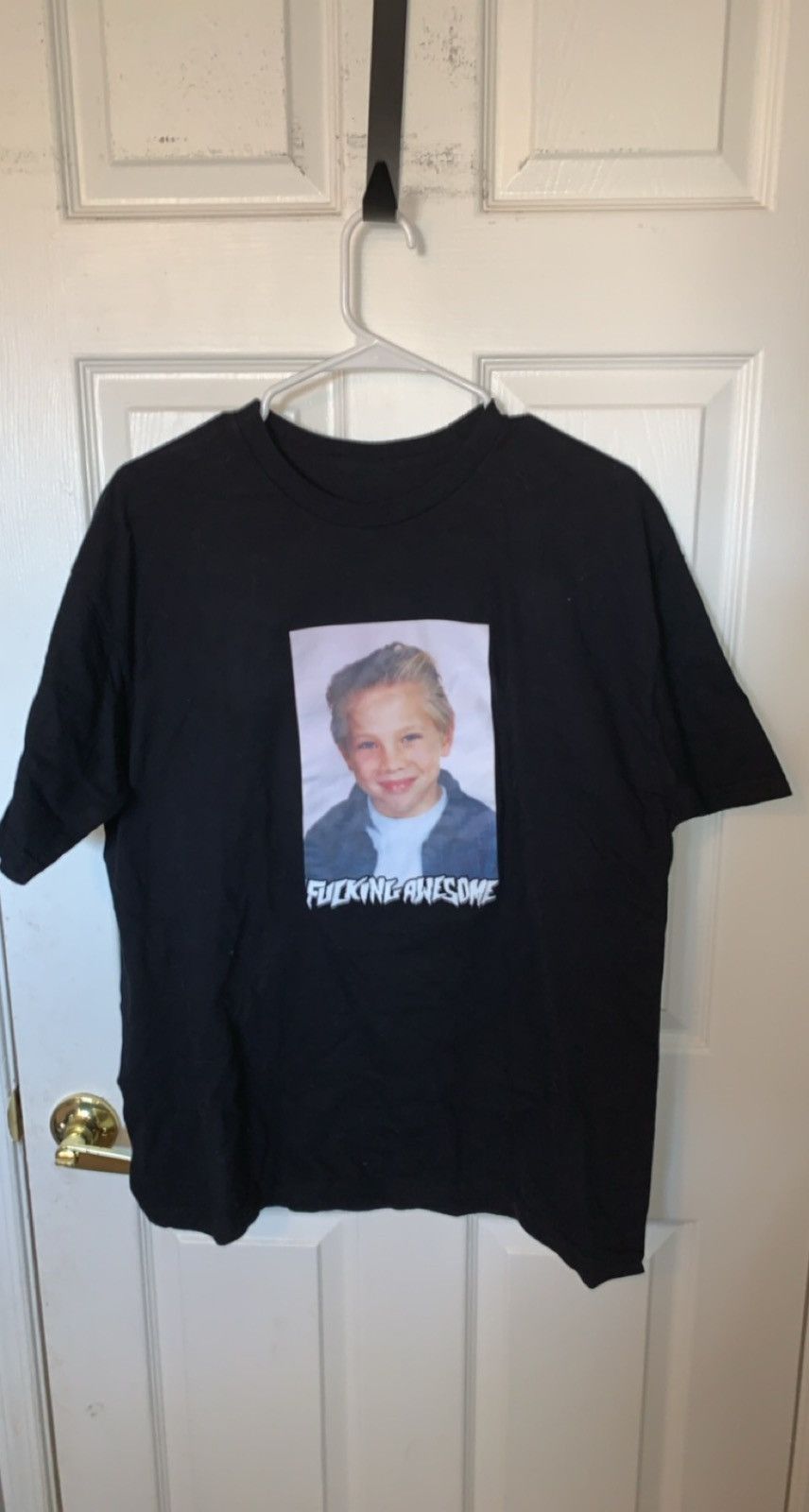 Fucking Awesome × Hockey Fucking Awesome Vincent Touzery Photo Tee (Black)  | Grailed