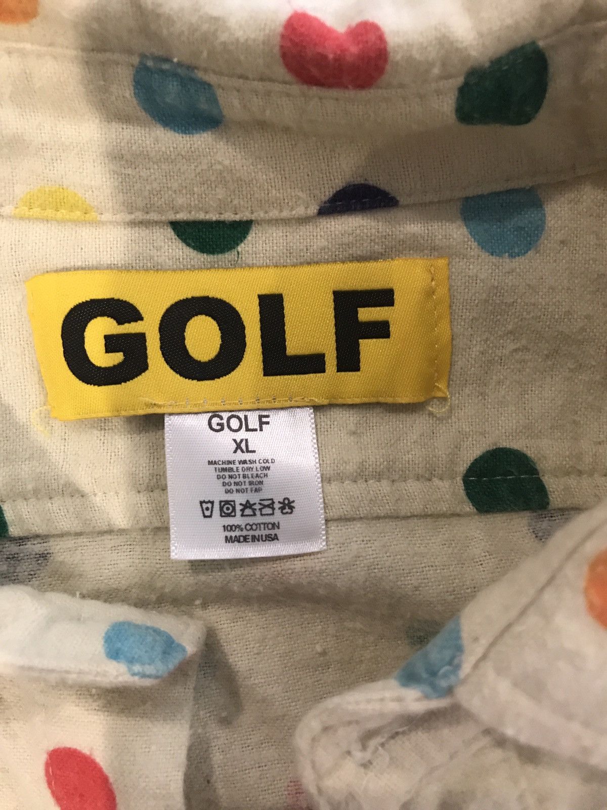 Golf Wang Golf Wang all over print Polka Dot flannel Size US XL / EU 56 / 4 - 2 Thumbnail