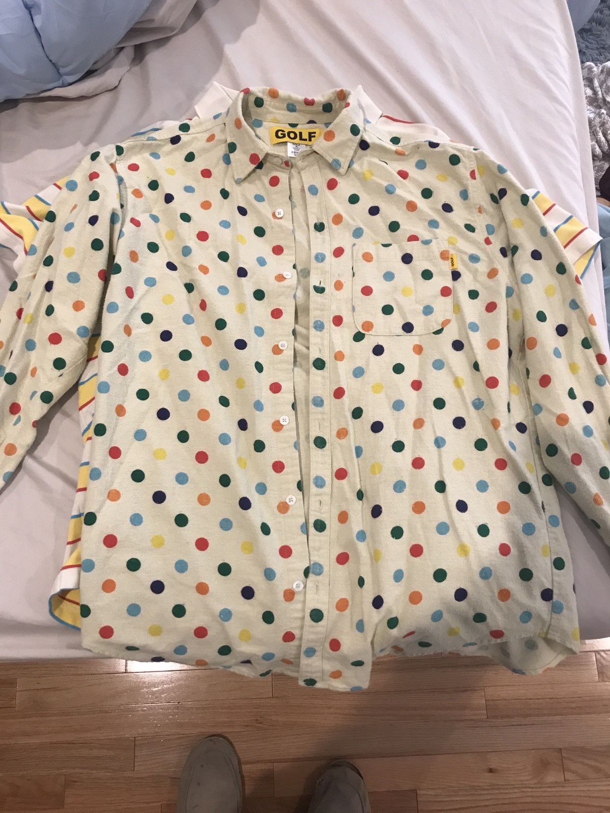 Golf Wang Golf Wang all over print Polka Dot flannel Size US XL / EU 56 / 4 - 1 Thumbnail