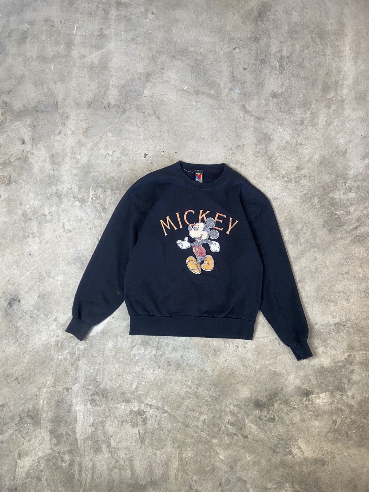 Vintage 80s-90'S Disney Mickey Mouse character sweatshirt, made in USA, women's size M / eaa439718 main image 1