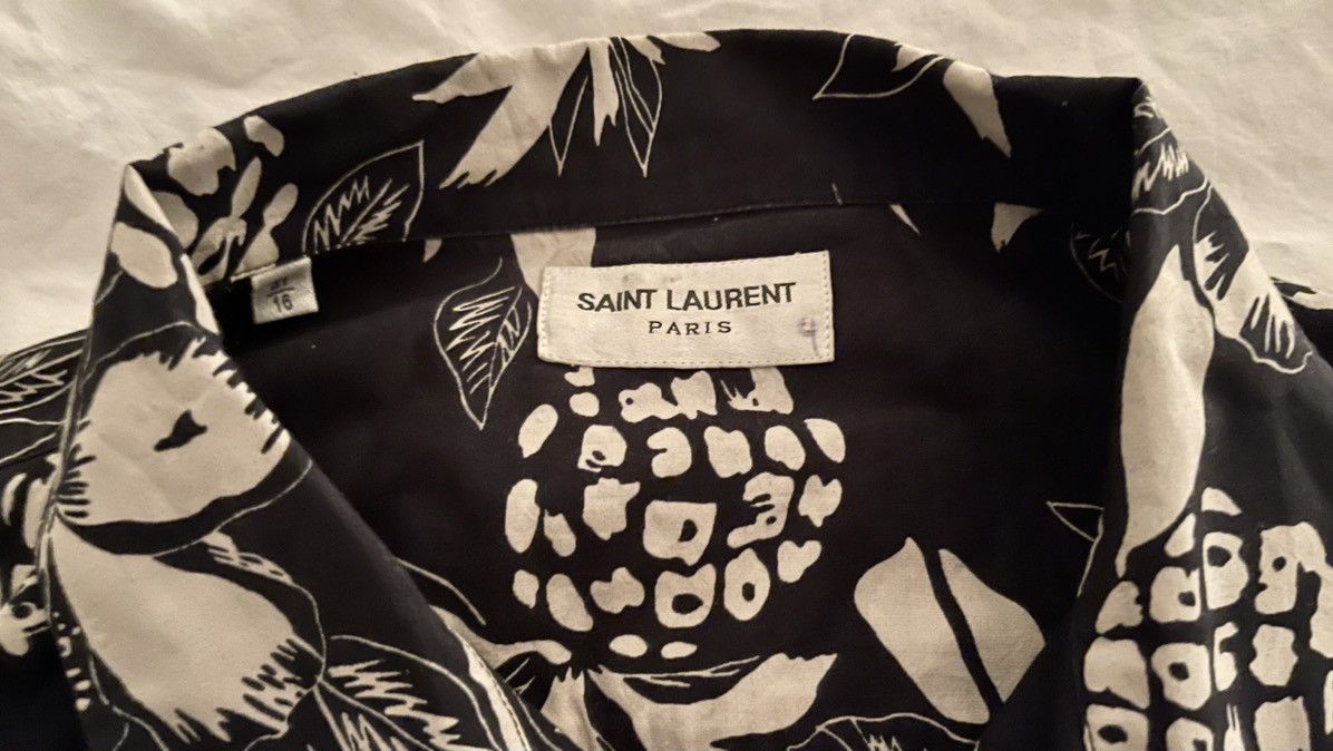 Saint Laurent Paris SAINT LAURENT HAWAII PINEAPPLE SHIRT | Grailed