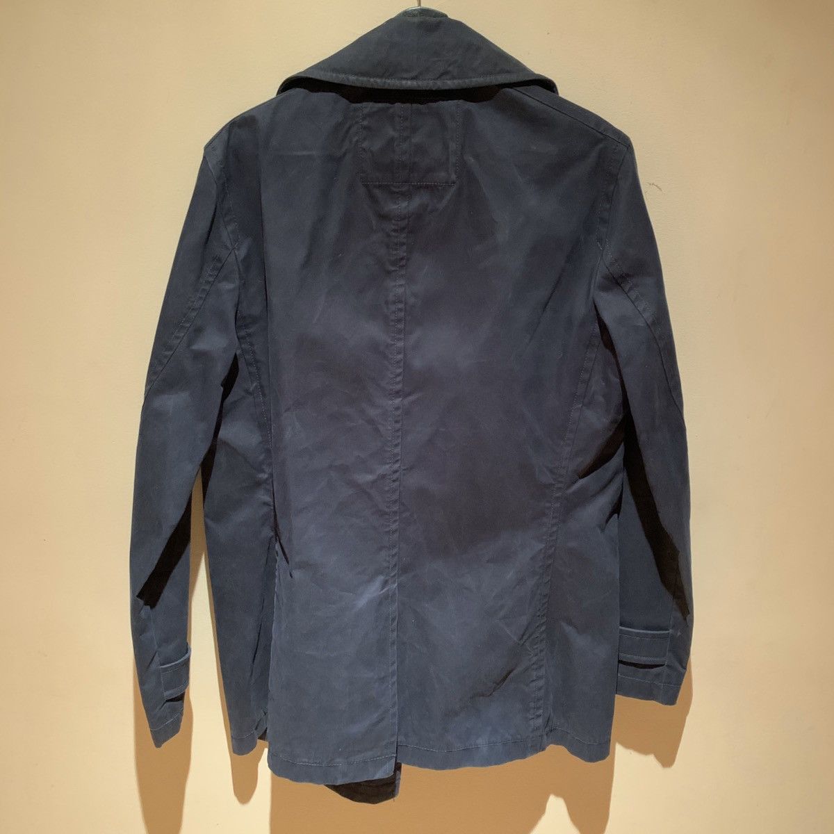 Club Monaco Cotton Twill Peacoat