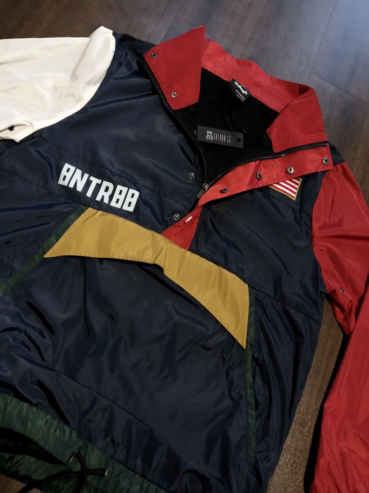 Entree Lifestyle RARE ENTREE LIFESTYLE MISUNDERSTOOD USA OLYMPIC WINDBREAKER Size US L / EU 52-54 / 3 - 4 Thumbnail