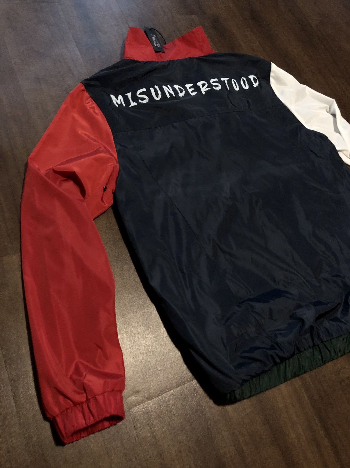 Entree Lifestyle RARE ENTREE LIFESTYLE MISUNDERSTOOD USA OLYMPIC WINDBREAKER Size US L / EU 52-54 / 3 - 6 Thumbnail