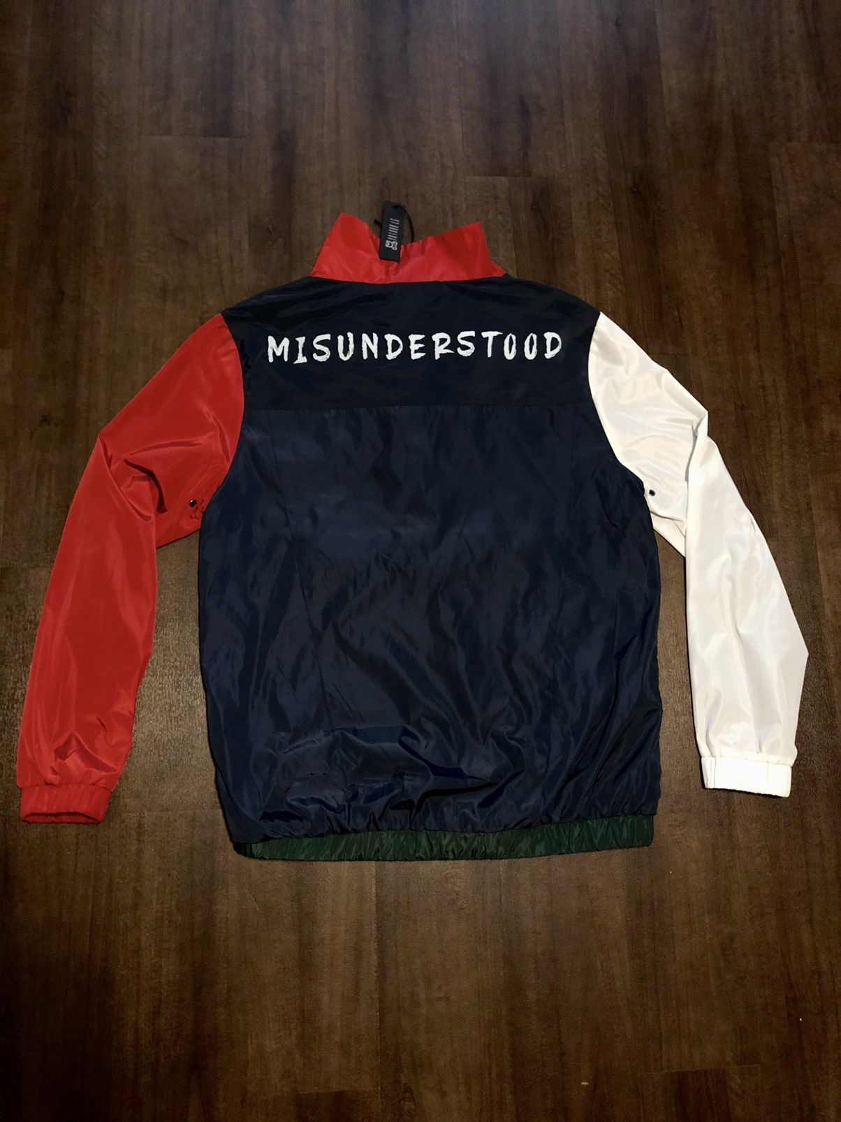 Entree Lifestyle RARE ENTREE LIFESTYLE MISUNDERSTOOD USA OLYMPIC WINDBREAKER Size US L / EU 52-54 / 3 - 5 Thumbnail