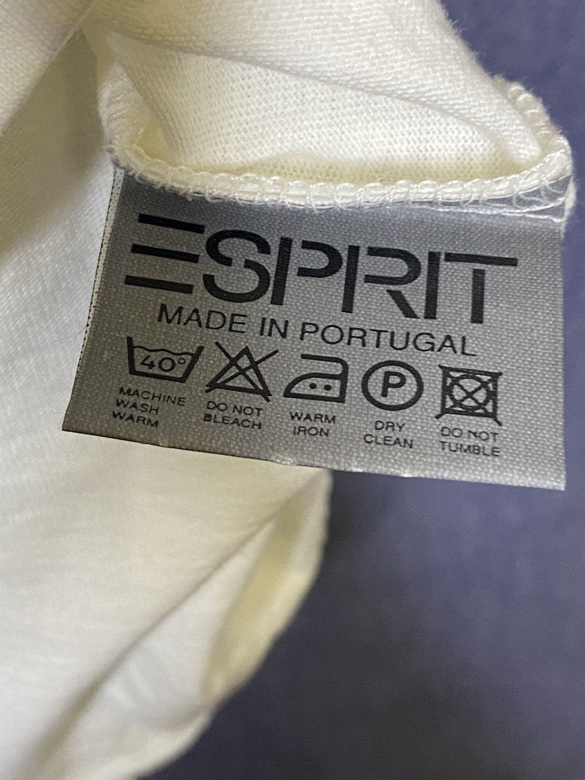 Esprit × Vintage Esprit vintage striped logo t shirt Size US L / EU 52-54 / 3 - 3 Thumbnail