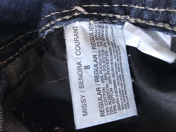 Nine west jeans hot sale missy senora courant