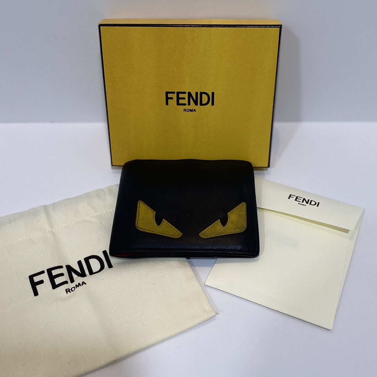 Fendi Fendi Bad Bug Monster Bifold Wallet | Grailed