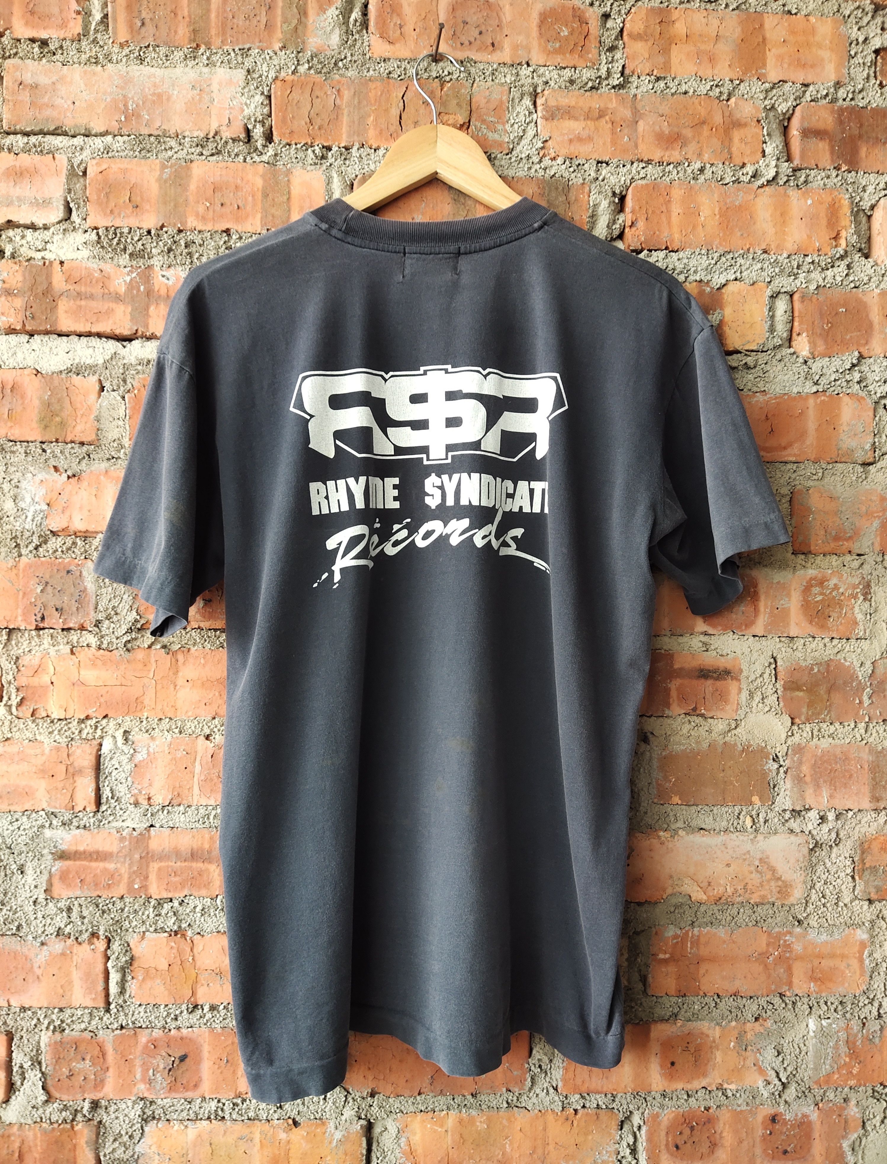 Rap Tees × Syndicate × Vintage Distressed 80s Rhyme