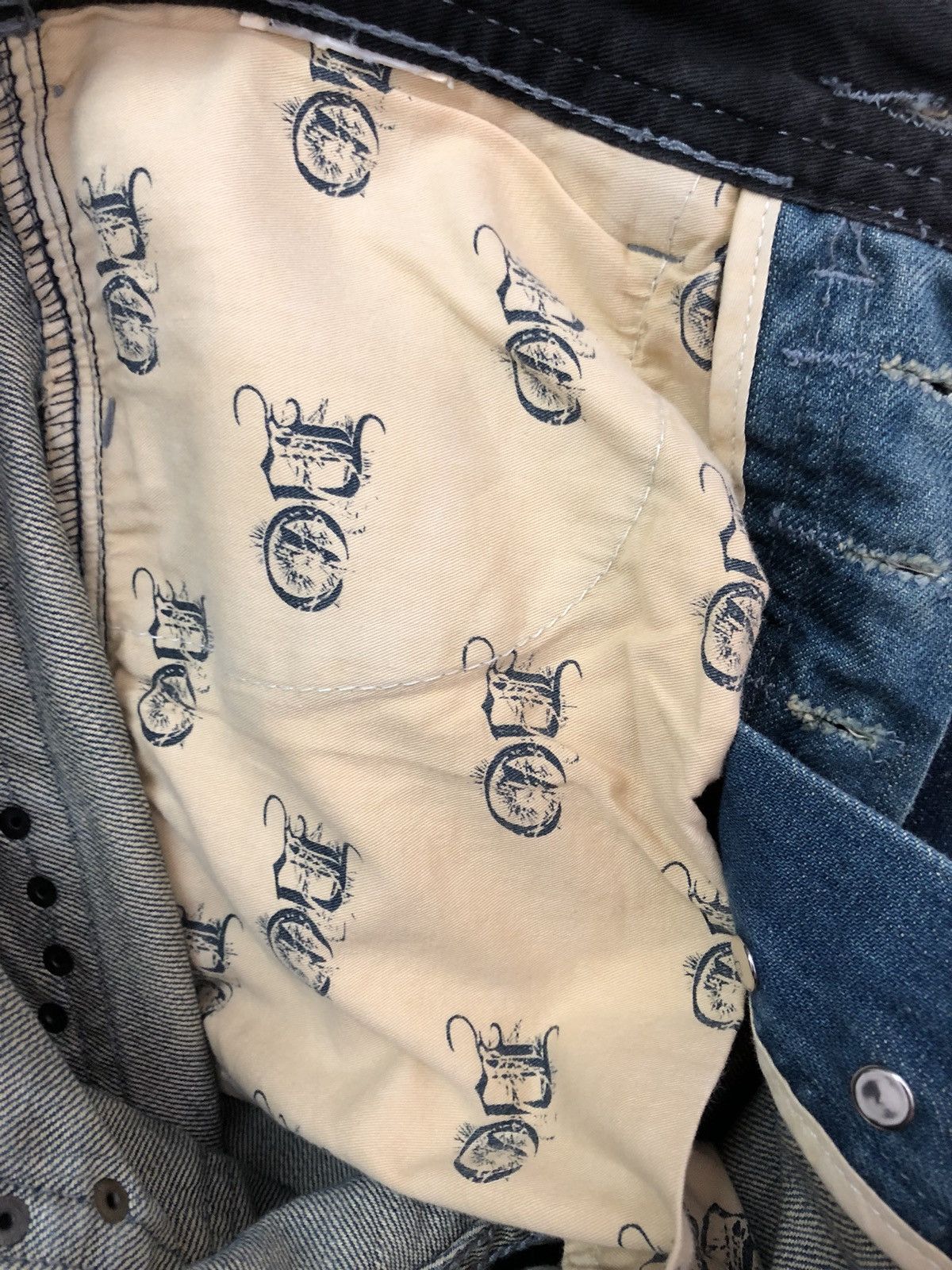 Japanese Brand RARE DESIGN!!! Do Denim Size US 30 / EU 46 - 14 Thumbnail