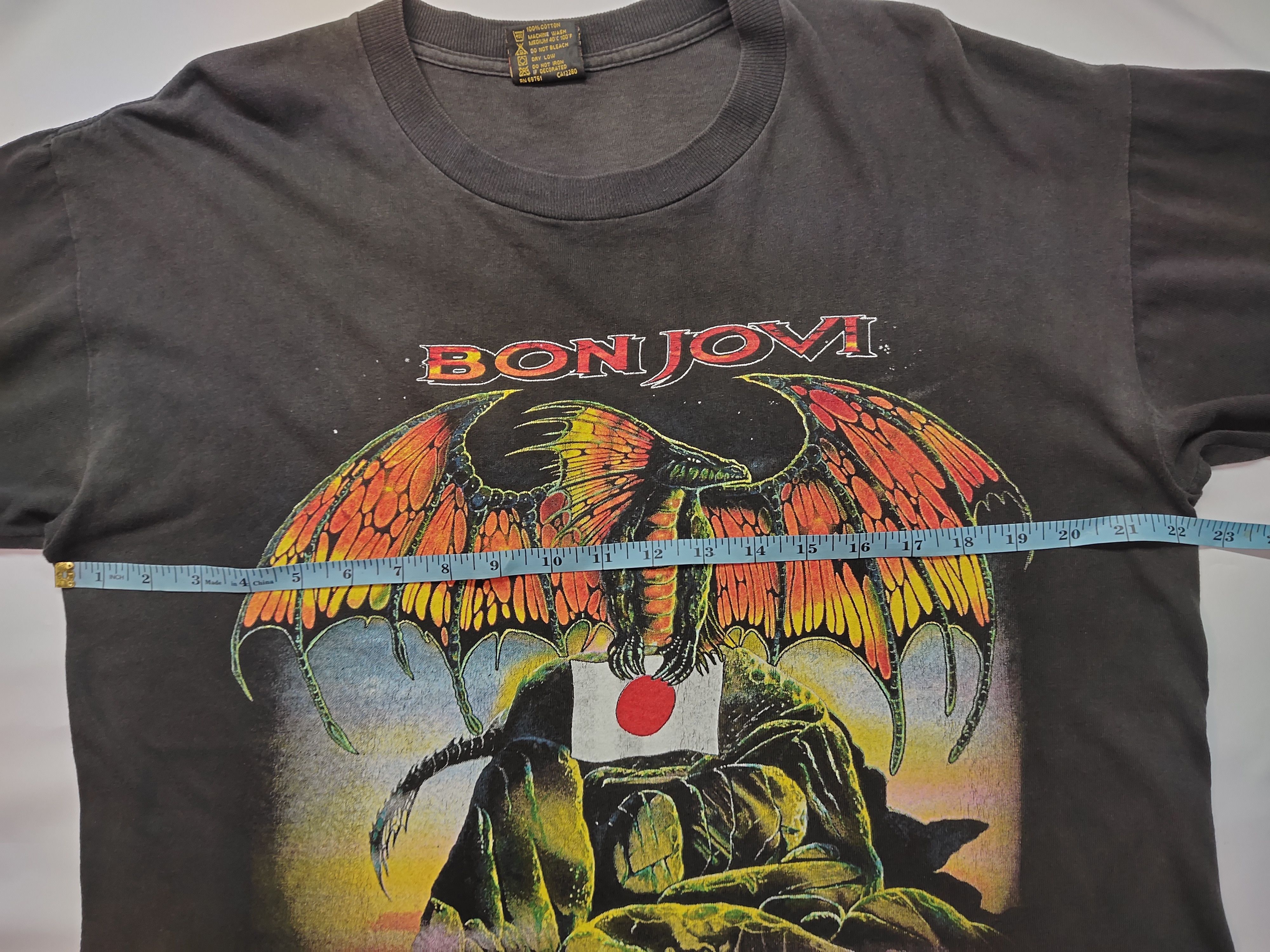 Vintage 1995 Bon Jovi Japan Tour Anywhere Anytime Shirt