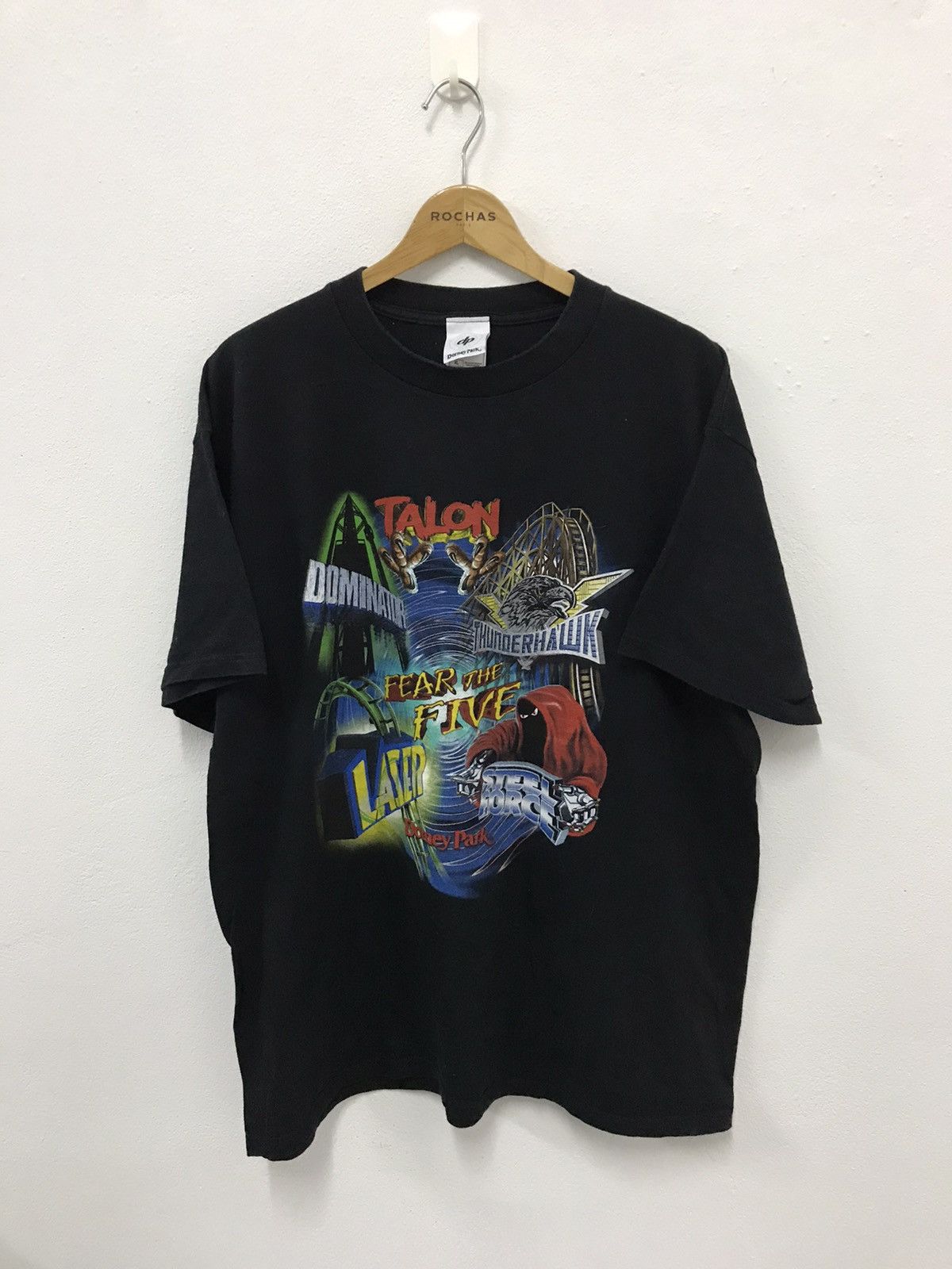 Vintage Dorney Park Fear The Five T-Shirt | Grailed