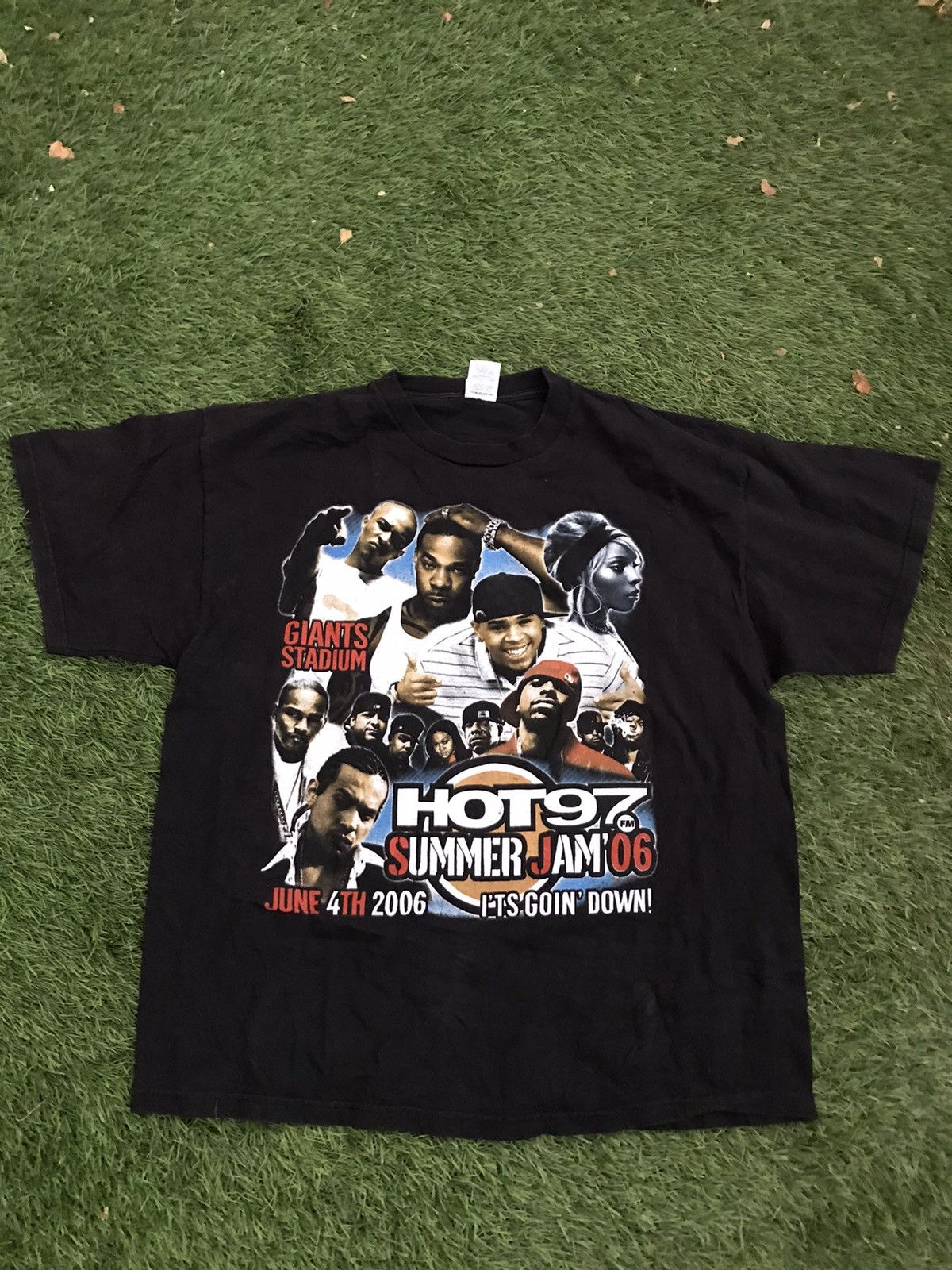 Tour Tee Vintage HOT 97 summer jam rap t shirt | Grailed