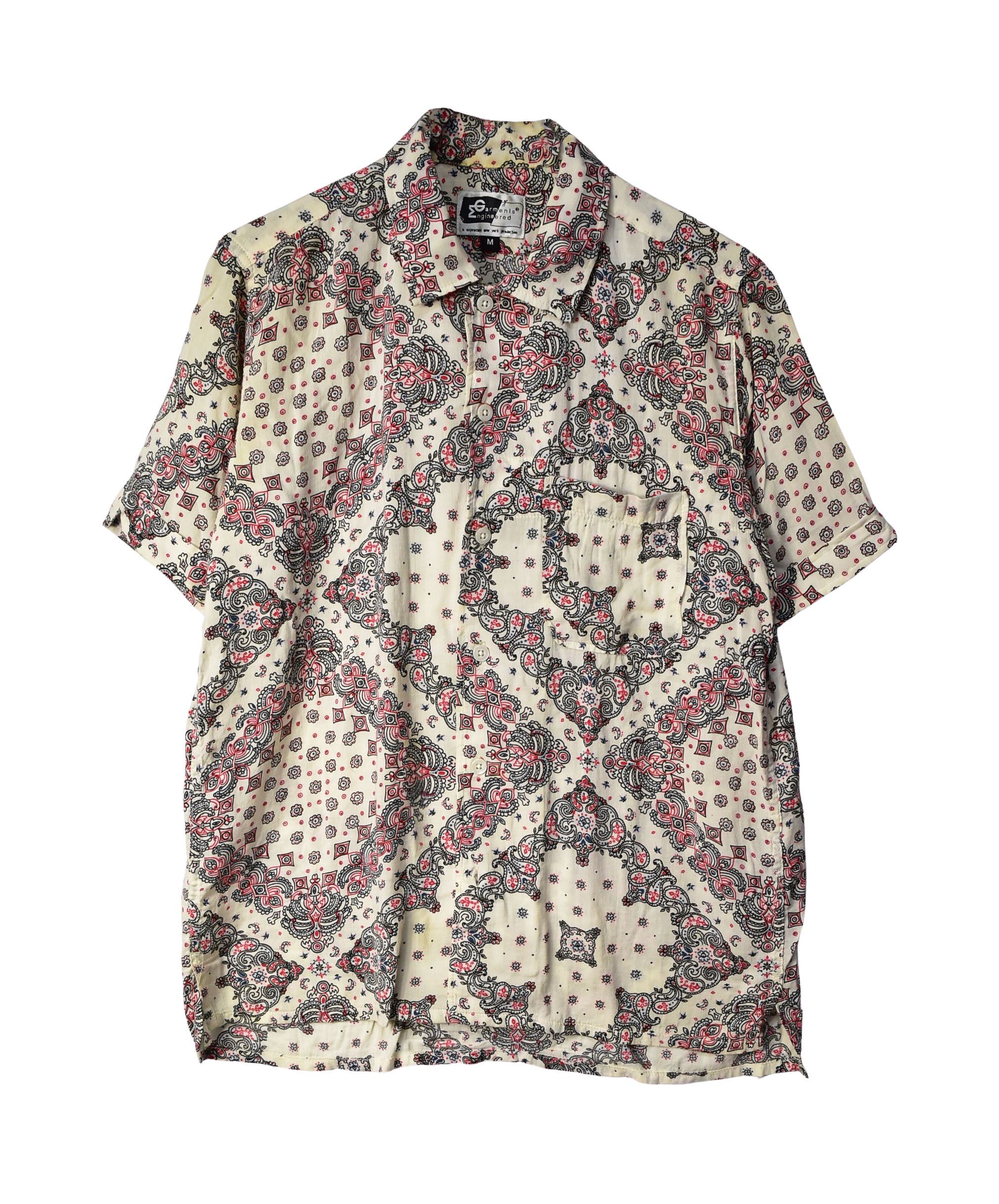 Engineered Garments Engineered Garments/paisley graphic shirt/17420 - 0090 69.5 Size US M / EU 48-50 / 2 - 1 Thumbnail