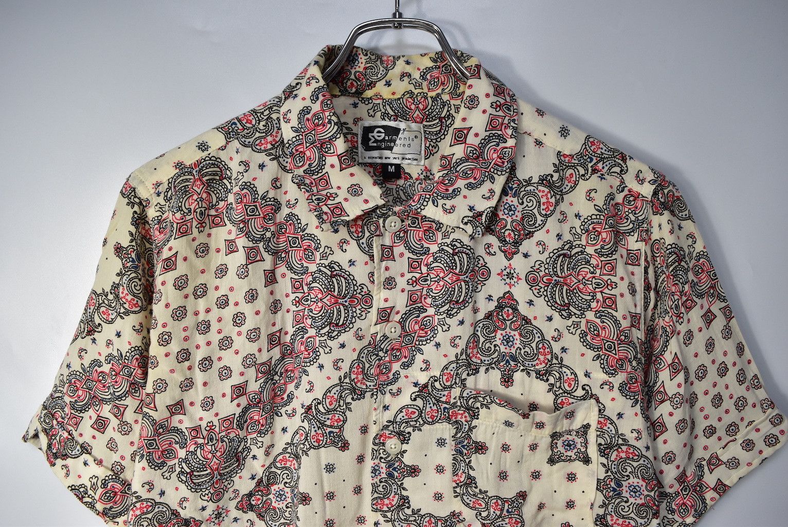 Engineered Garments Engineered Garments/paisley graphic shirt/17420 - 0090 69.5 Size US M / EU 48-50 / 2 - 4 Thumbnail