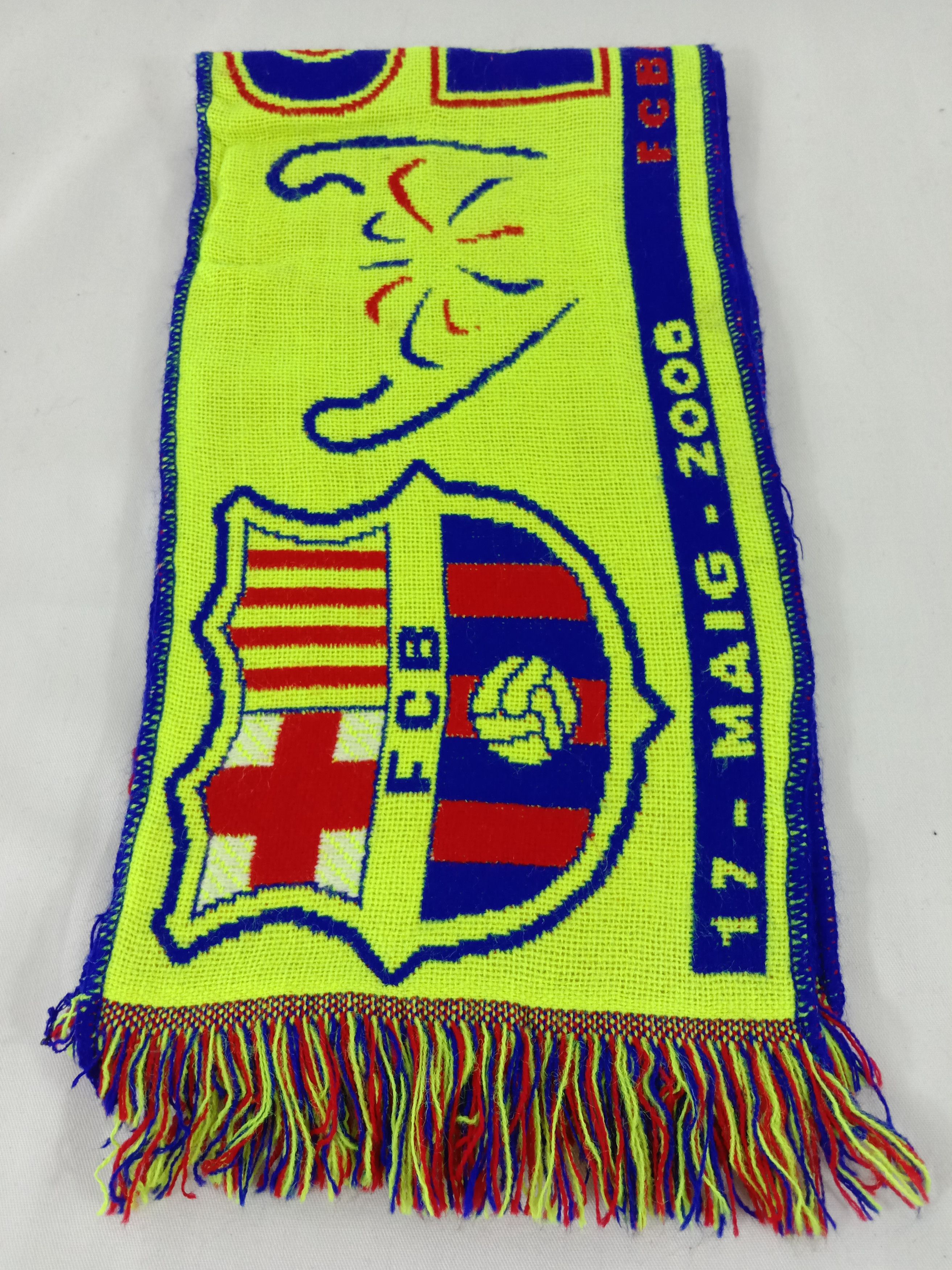 Other × Vintage Vintage Official FC Barcelona Scarf/Muffler Size ONE SIZE - 4 Thumbnail