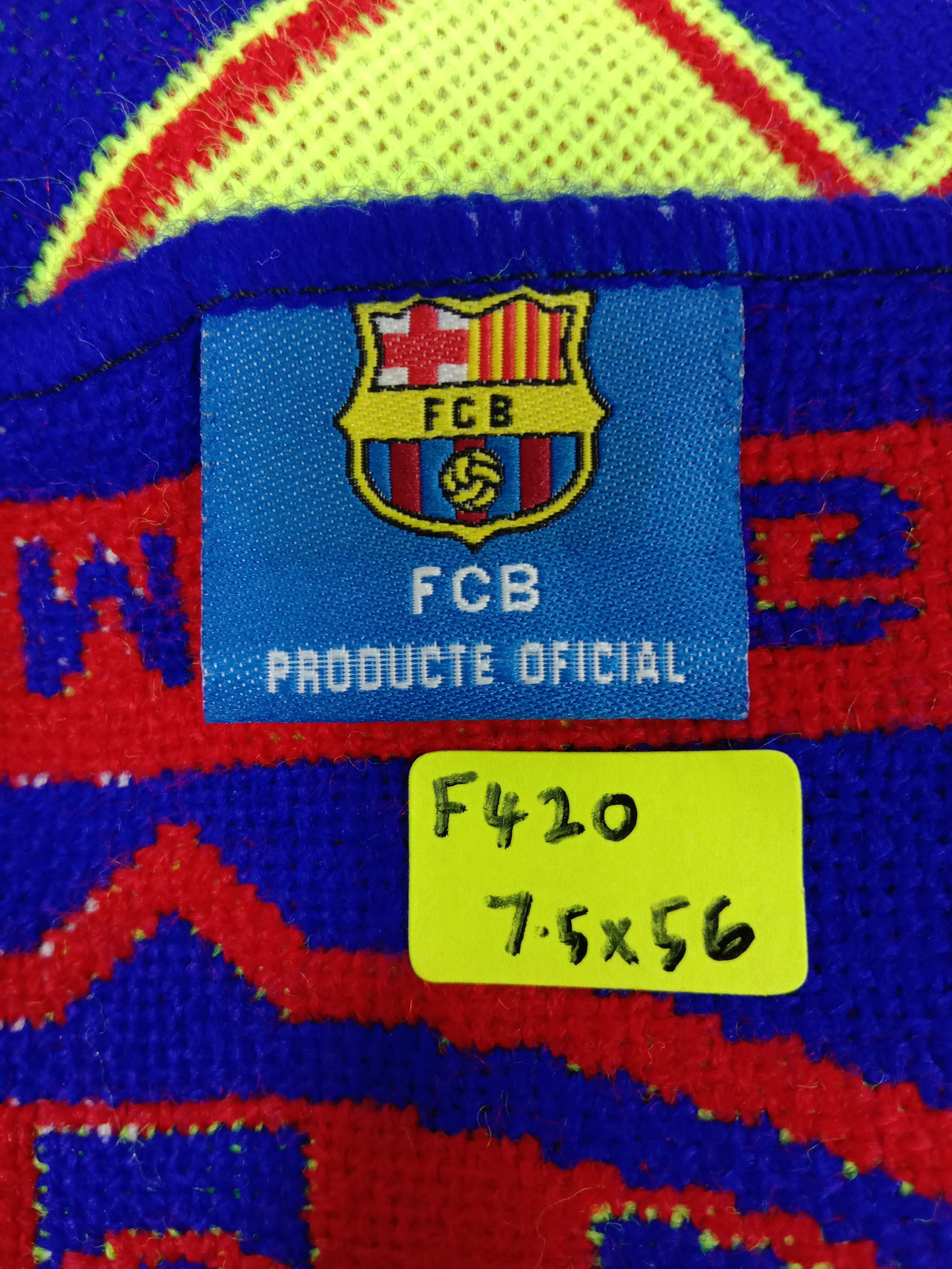 Other × Vintage Vintage Official FC Barcelona Scarf/Muffler Size ONE SIZE - 8 Thumbnail