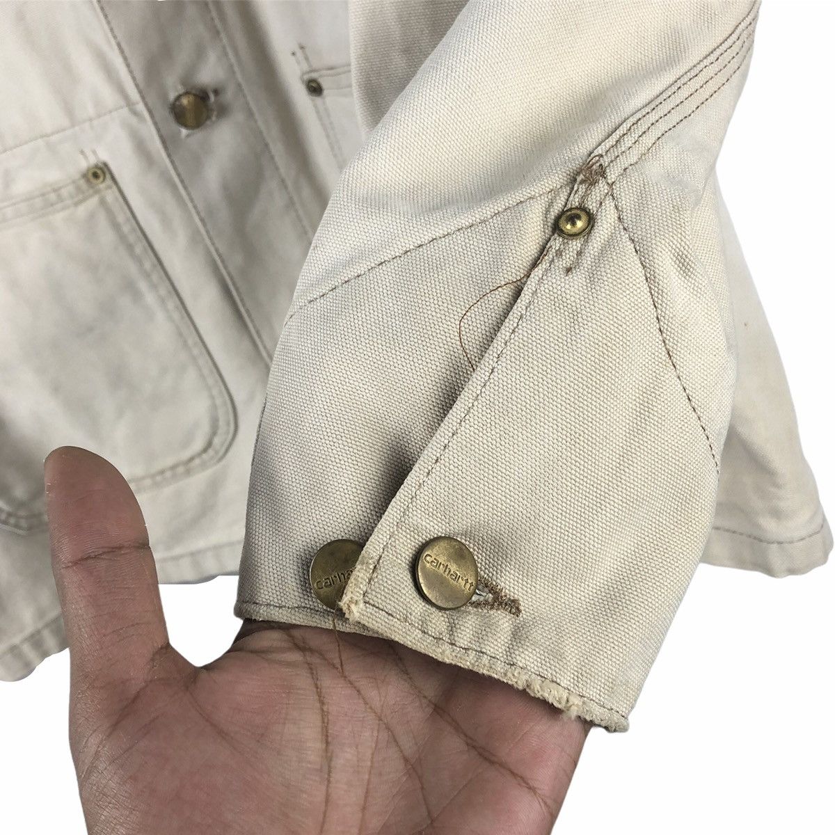 Carhartt × Carhartt Wip × Vintage Vintage Carhartt Work Jacket Size US L / EU 52-54 / 3 - 7 Thumbnail