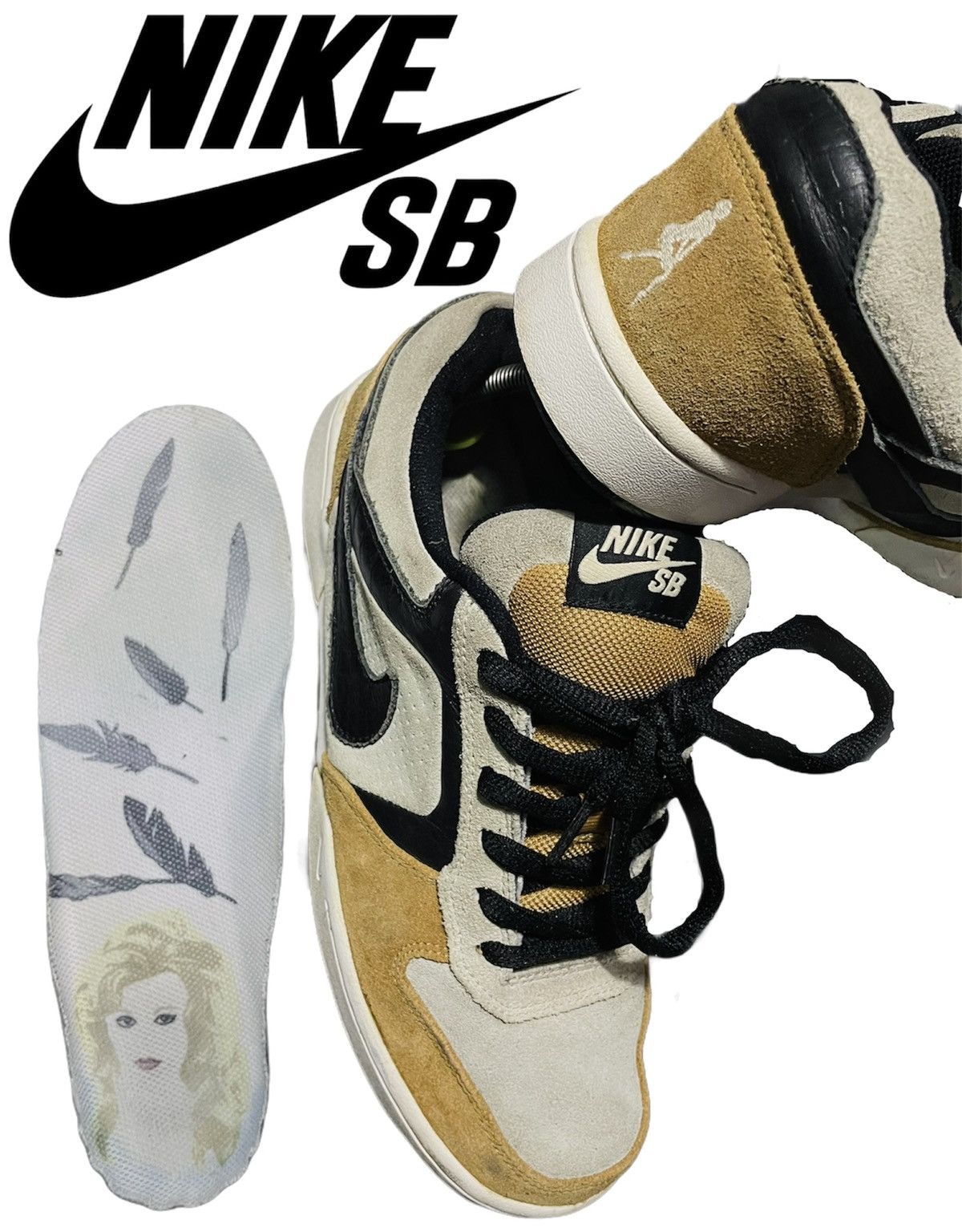 Nike × Streetwear × Vintage Vintage Nike SB Zoom Air Regime 