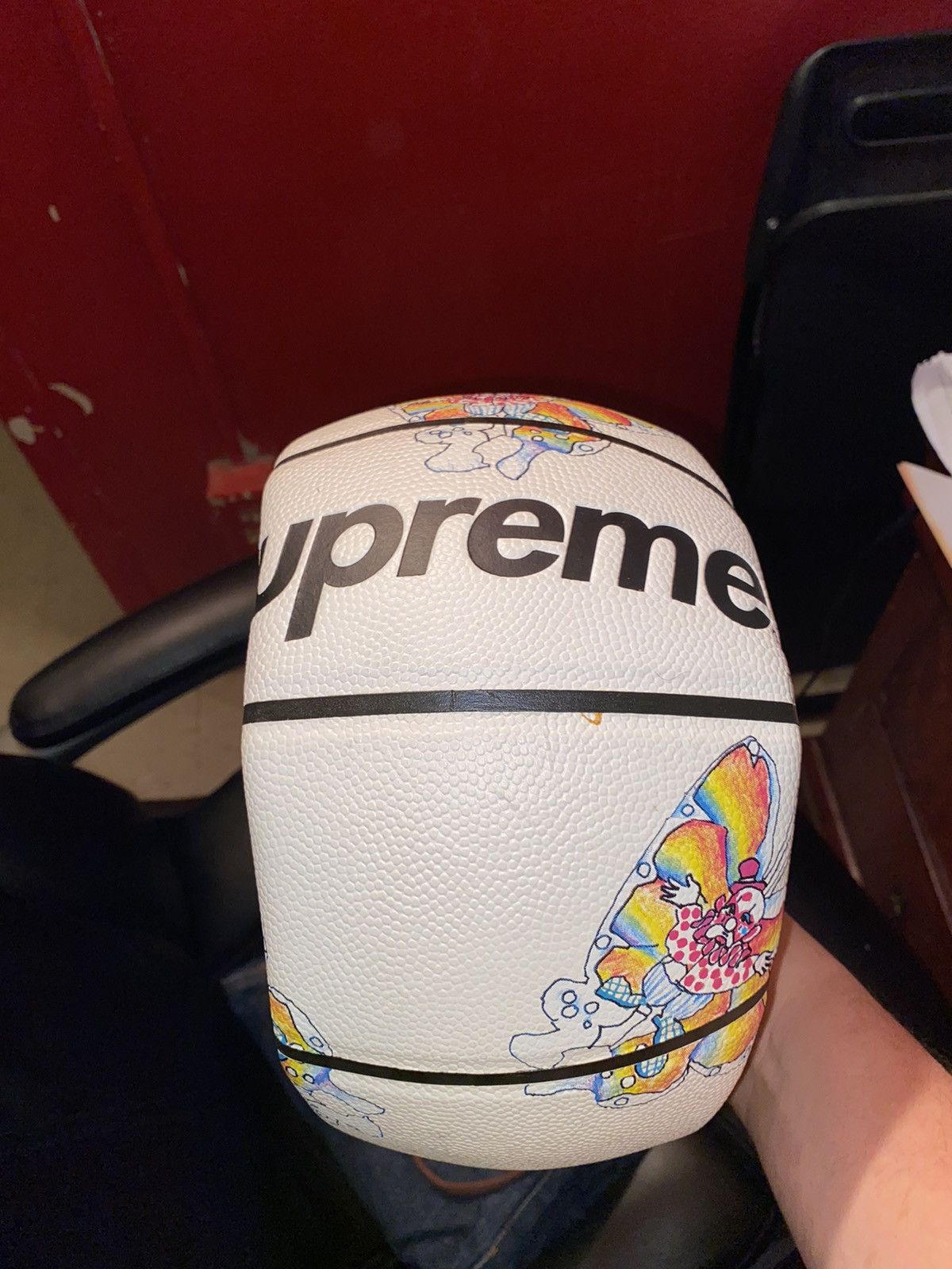 Supreme Supreme Gonz Butterfly Spalding Basketball Cdg Box Logo Ss16 |  Grailed