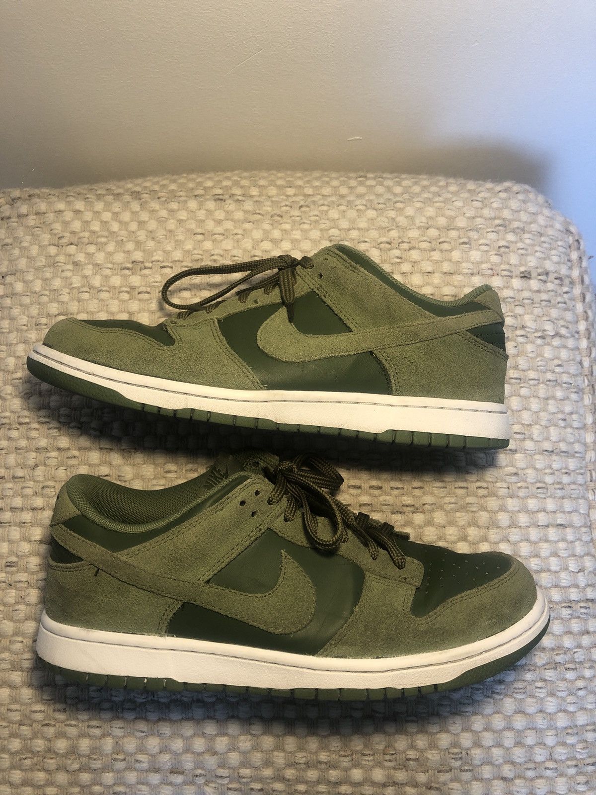 dunk low palm green