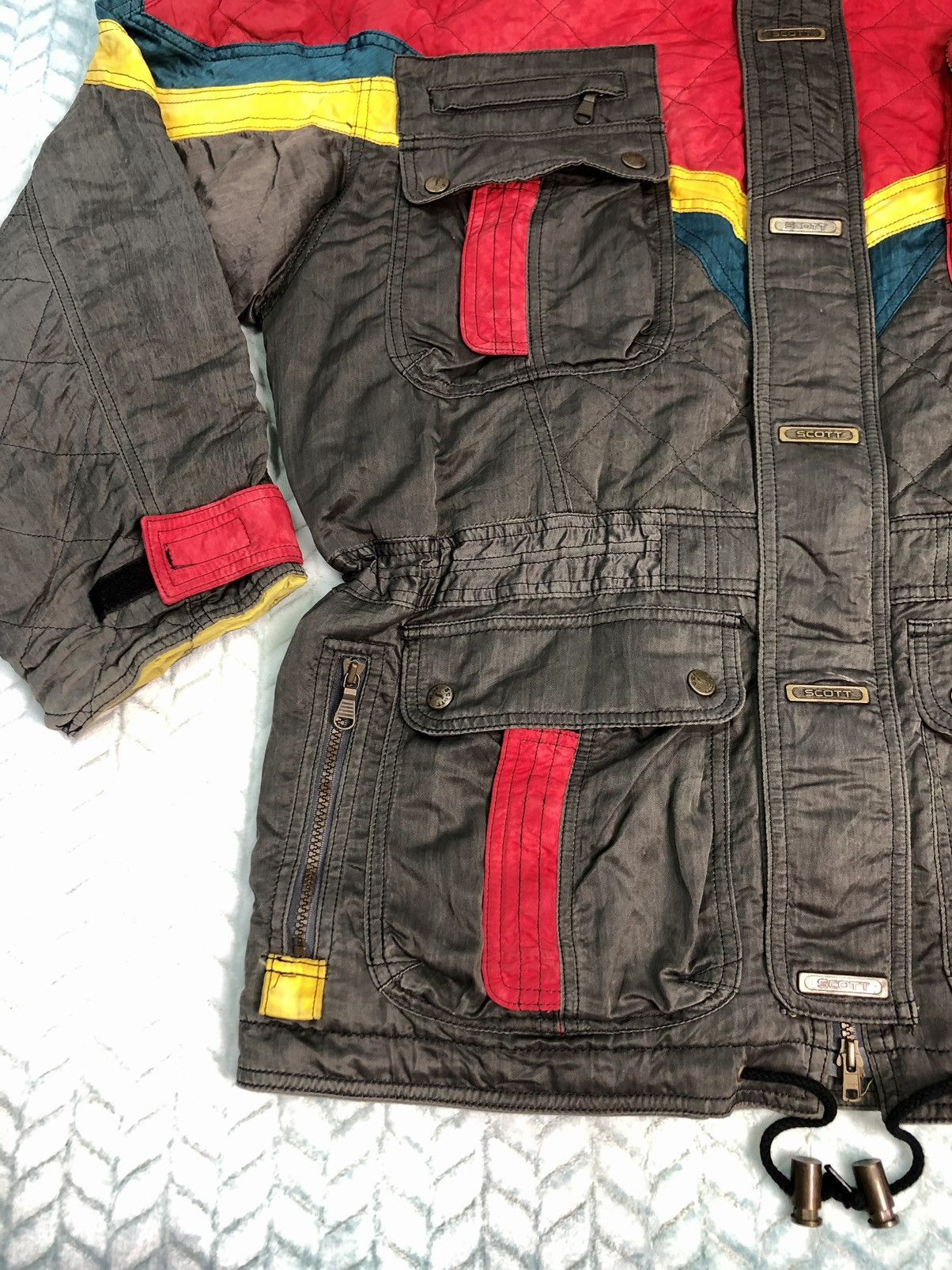 Japanese Brand Vintage Scott Goldwin Strategic Gear Multi Pocket Jacket Size US L / EU 52-54 / 3 - 5 Thumbnail