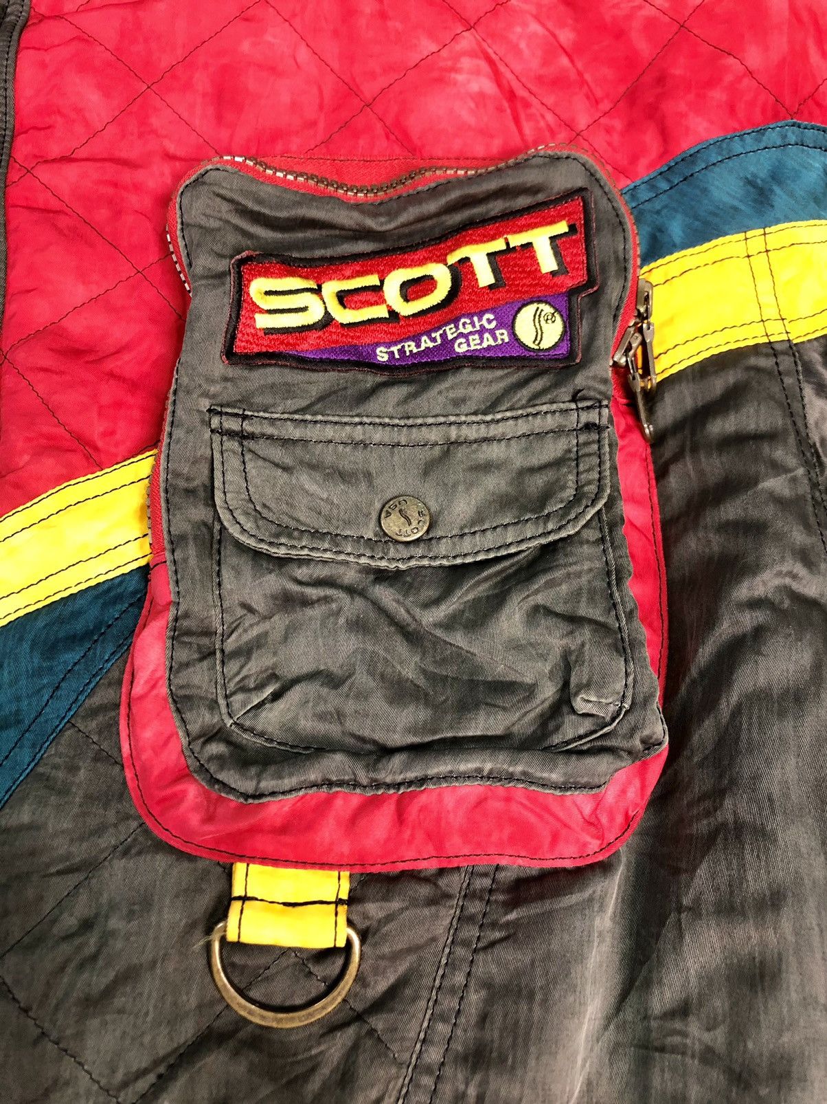 Japanese Brand Vintage Scott Goldwin Strategic Gear Multi Pocket Jacket Size US L / EU 52-54 / 3 - 6 Thumbnail