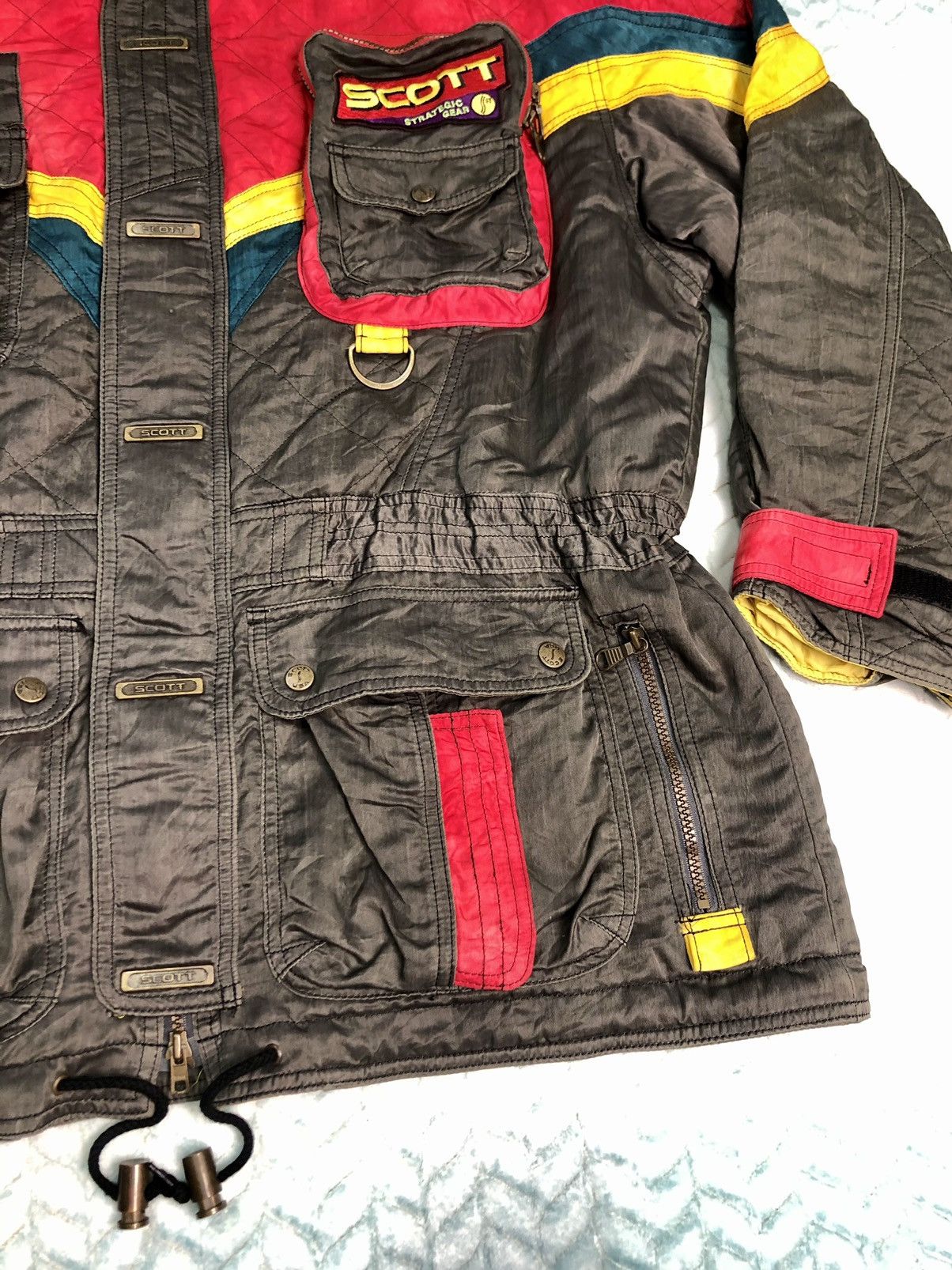 Japanese Brand Vintage Scott Goldwin Strategic Gear Multi Pocket Jacket Size US L / EU 52-54 / 3 - 4 Thumbnail