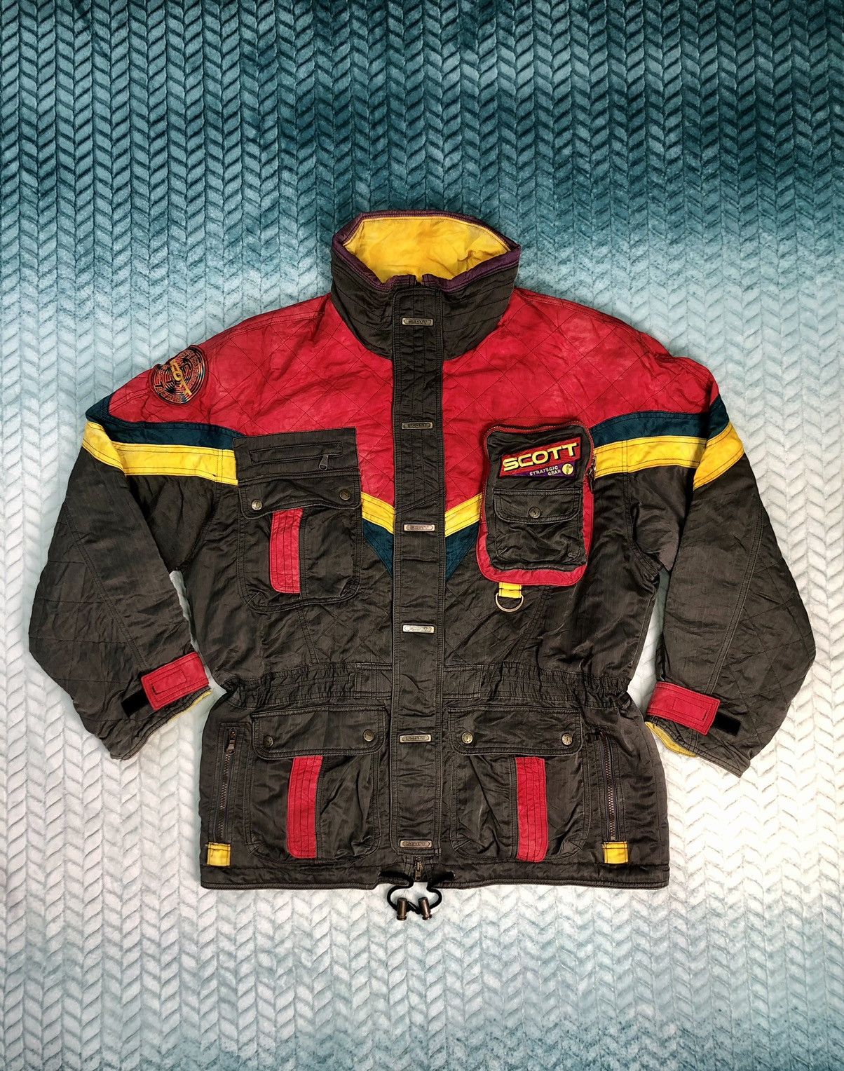 Japanese Brand Vintage Scott Goldwin Strategic Gear Multi Pocket Jacket Size US L / EU 52-54 / 3 - 1 Thumbnail