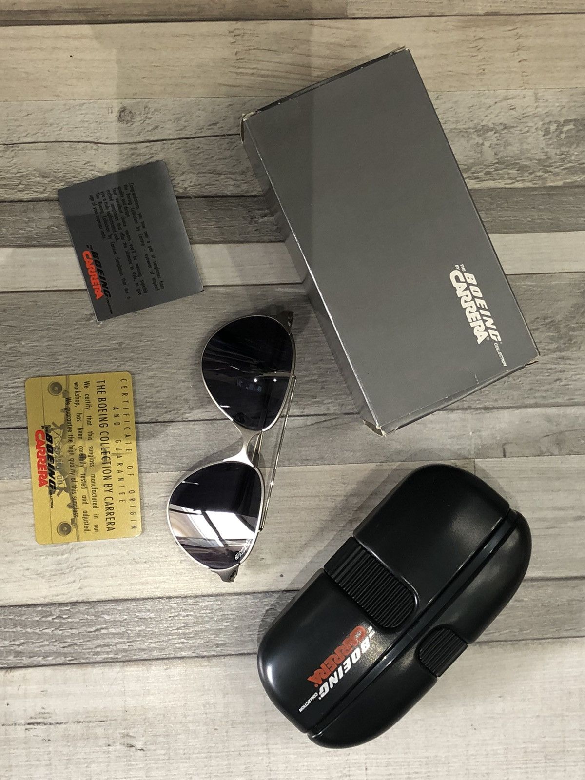 Carrera Carrera for Boeing Titanium Vintage Sunglasses Size ONE SIZE - 10 Thumbnail