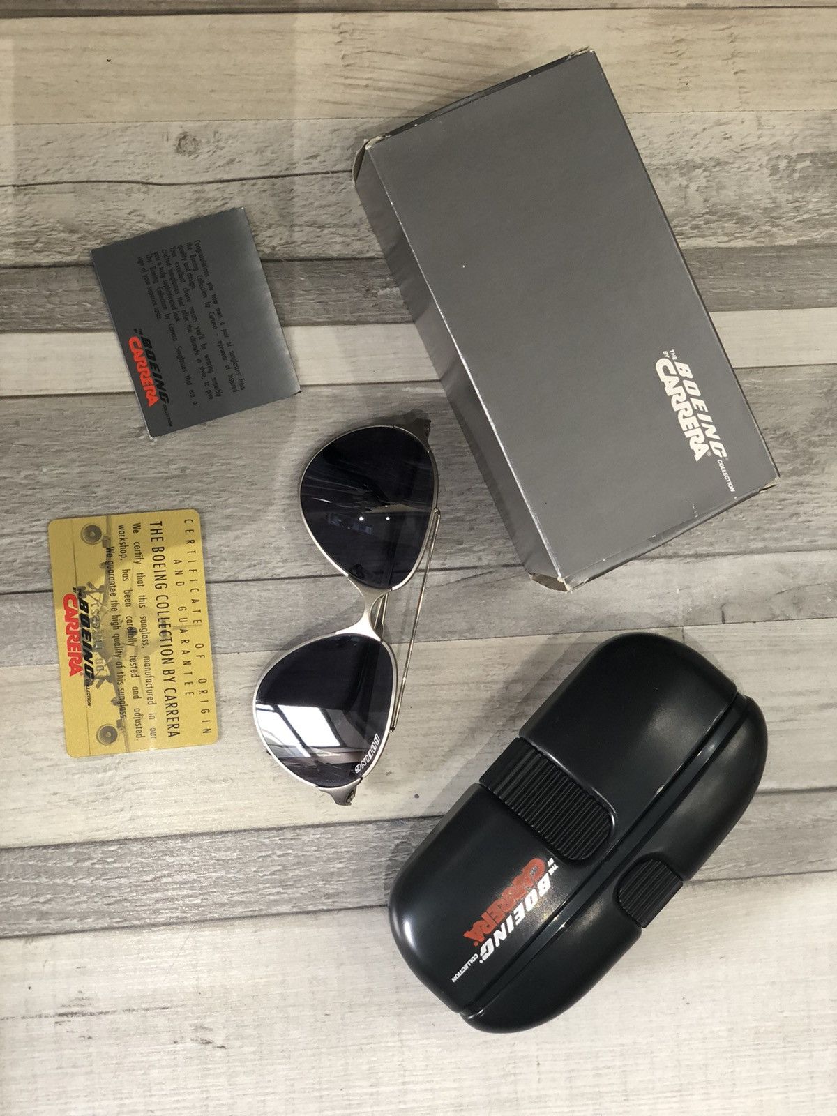 Carrera Carrera for Boeing Titanium Vintage Sunglasses Size ONE SIZE - 11 Thumbnail