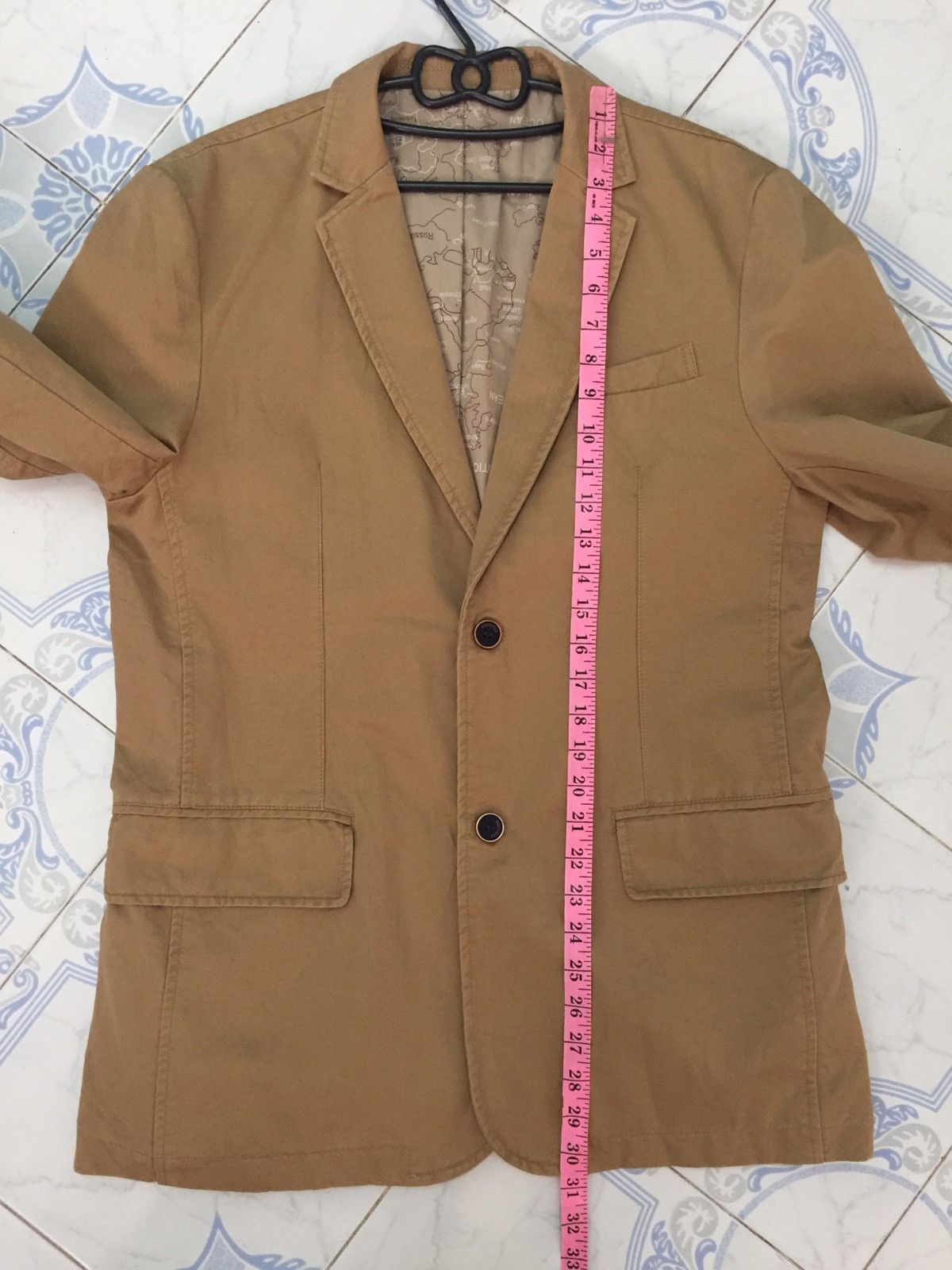 Japanese Brand Afs Jeep With Map Inner Outdoor Jacket Size US L / EU 52-54 / 3 - 20 Thumbnail