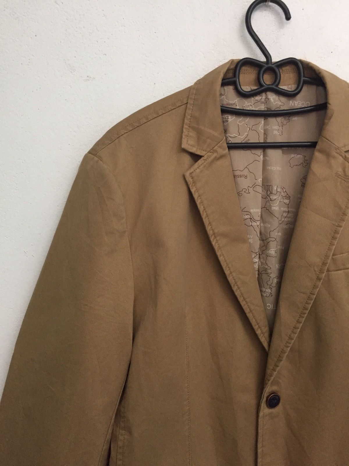 Japanese Brand Afs Jeep With Map Inner Outdoor Jacket Size US L / EU 52-54 / 3 - 4 Thumbnail