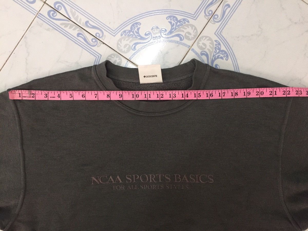 Descente × NCAA Embroidery NCAA SPORTS BASICS Sweatshirt Made in Japan Size US L / EU 52-54 / 3 - 16 Thumbnail