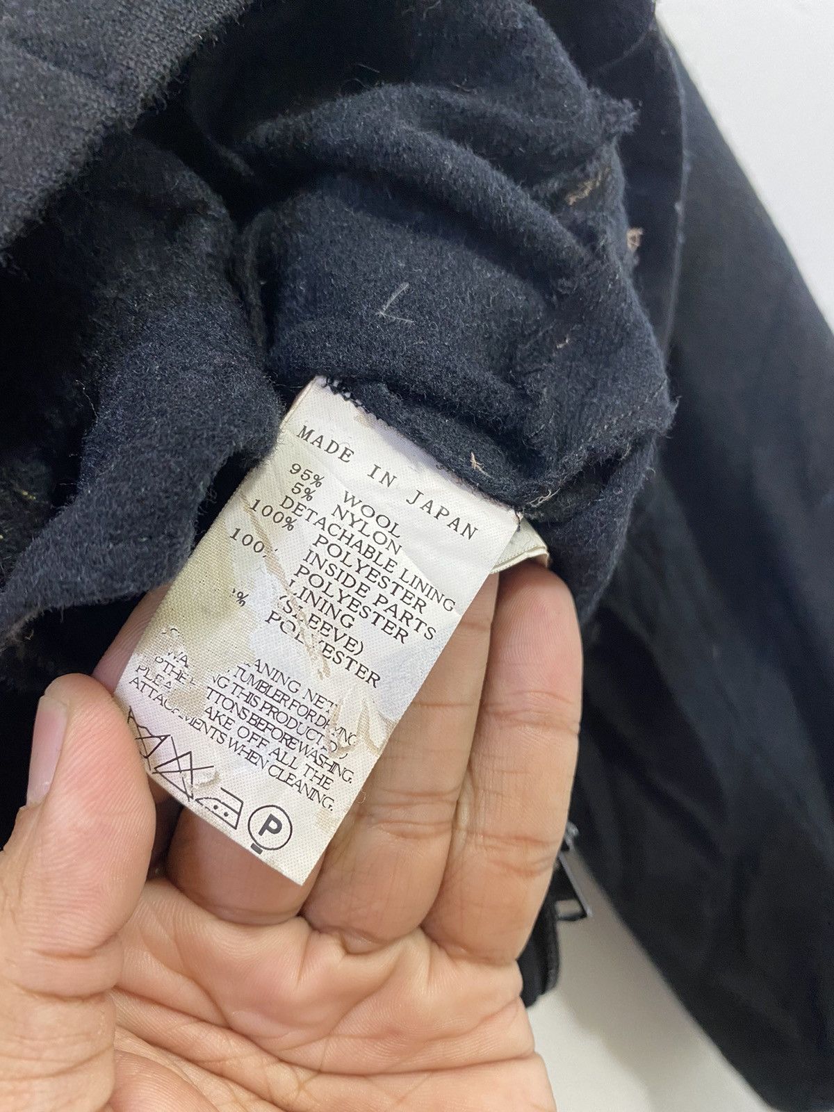 Limi Feu Limi Feu Wool Jacket Double Breast Design yohji Yamamoto Size US S / EU 44-46 / 1 - 9 Thumbnail