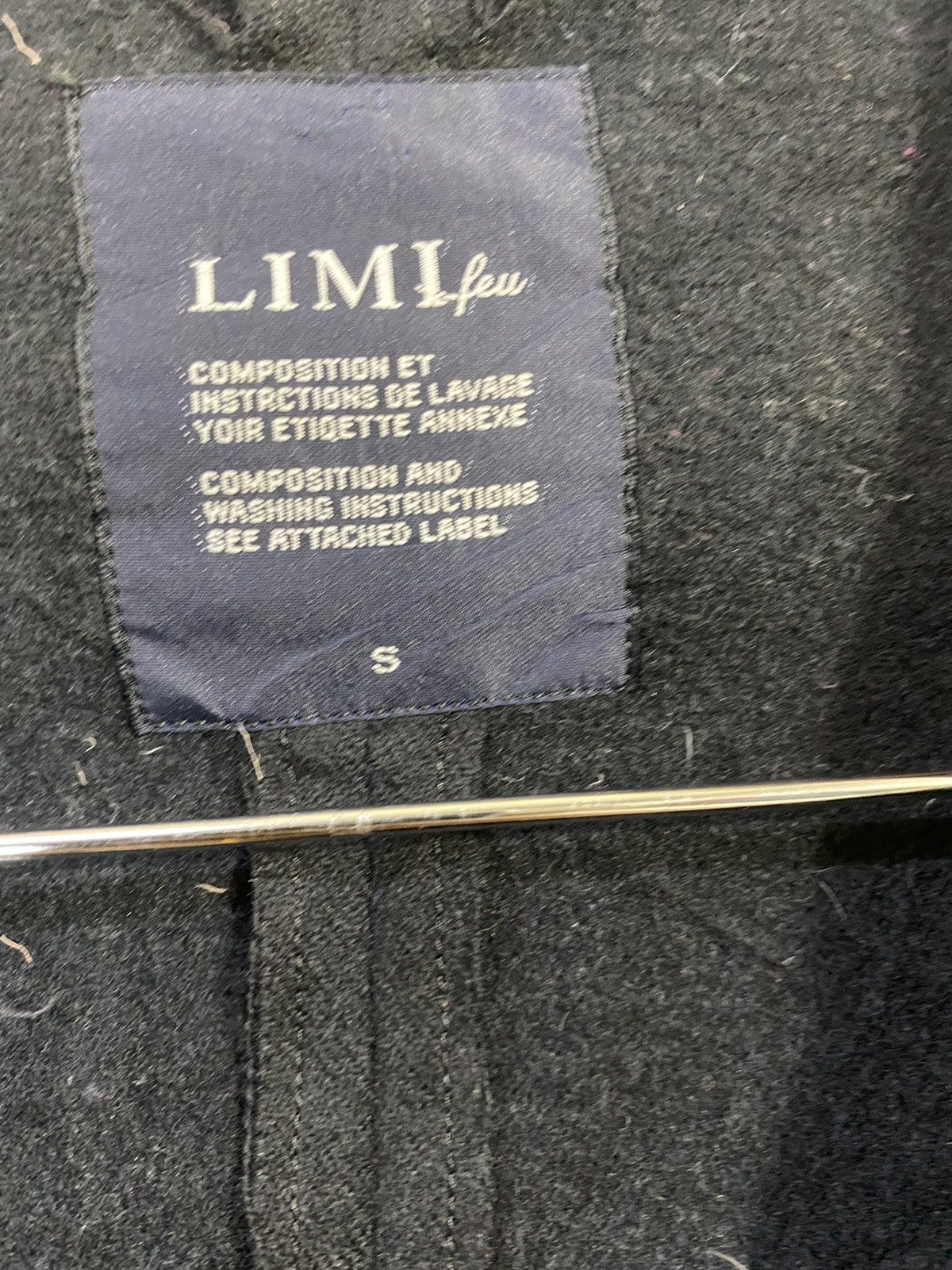 Limi Feu Limi Feu Wool Jacket Double Breast Design yohji Yamamoto Size US S / EU 44-46 / 1 - 3 Thumbnail