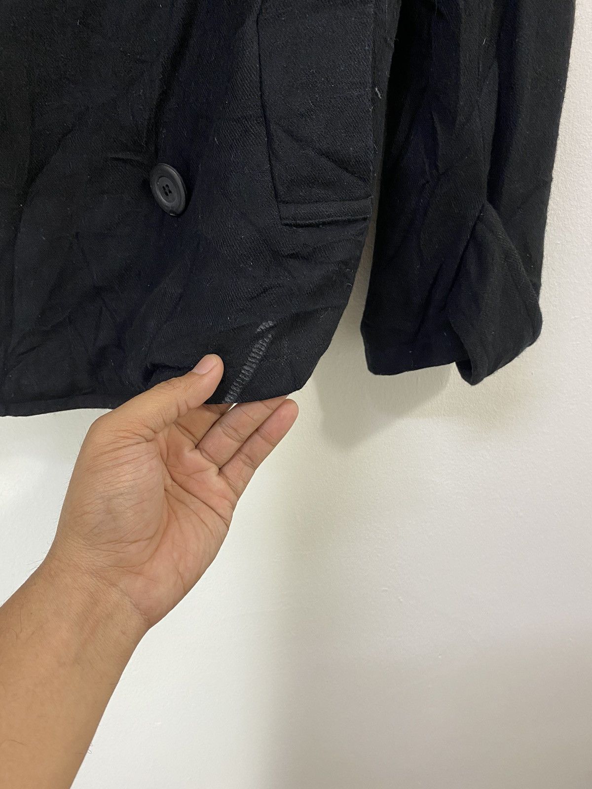 Limi Feu Limi Feu Wool Jacket Double Breast Design yohji Yamamoto Size US S / EU 44-46 / 1 - 5 Thumbnail