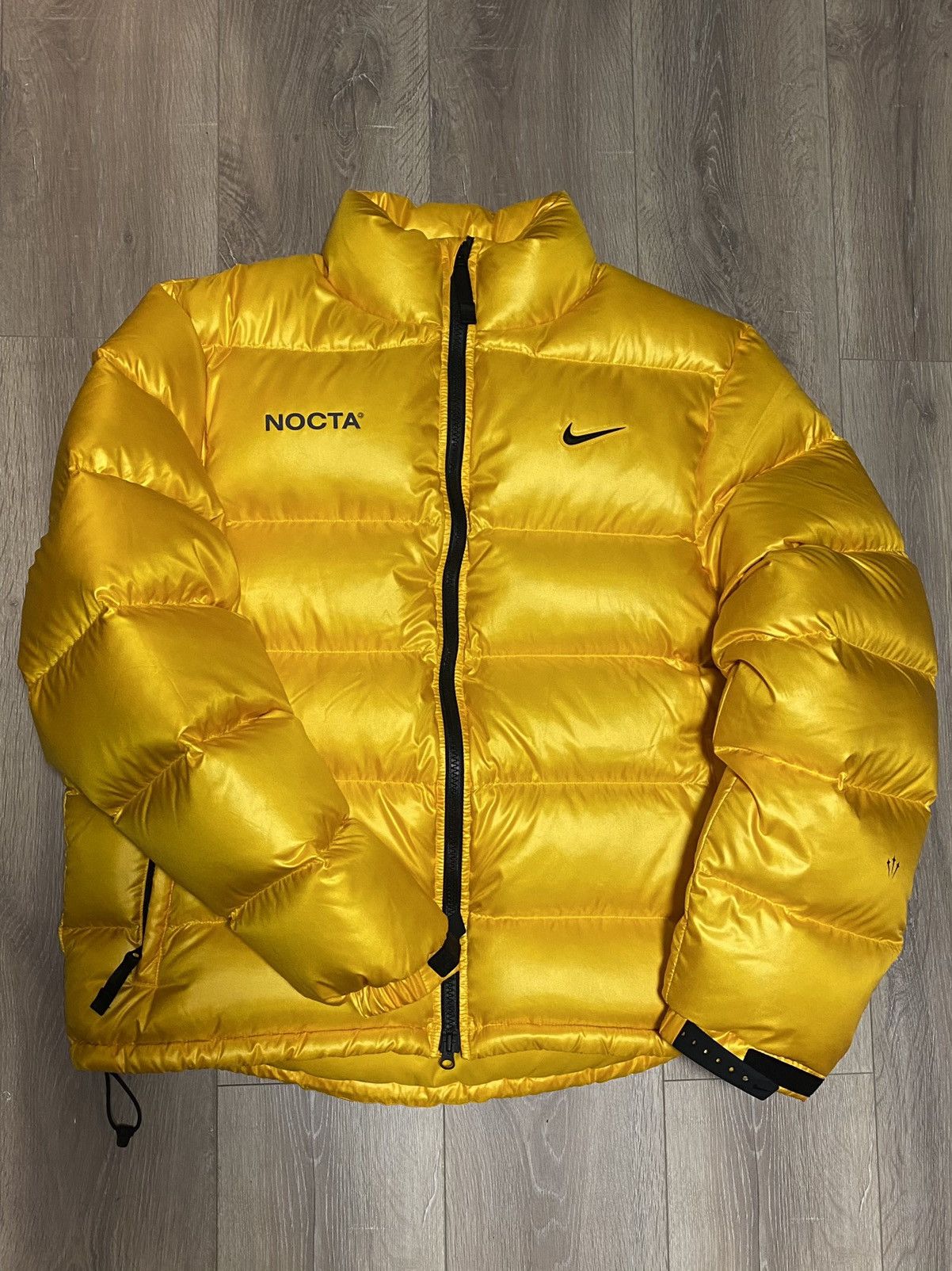 Drake × Nike Nike X Drake NOCTA Yellow Puffer Jacket | Grailed