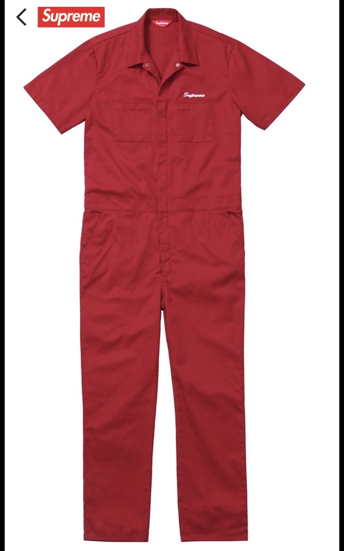 Supreme coverall つなぎ 美品 Supreme Supreme Mechanic Coveralls | Grailed