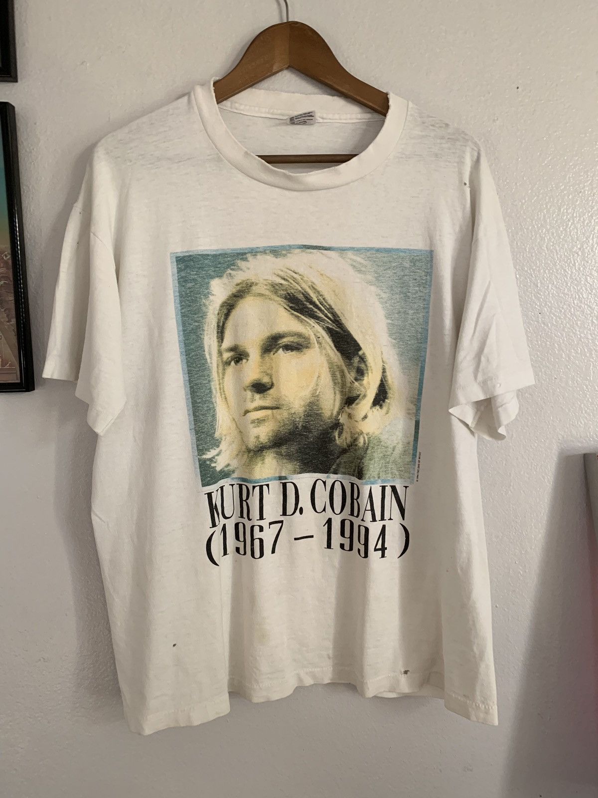 1994 Kurt Cobain Memorial T-Shirt main image 1