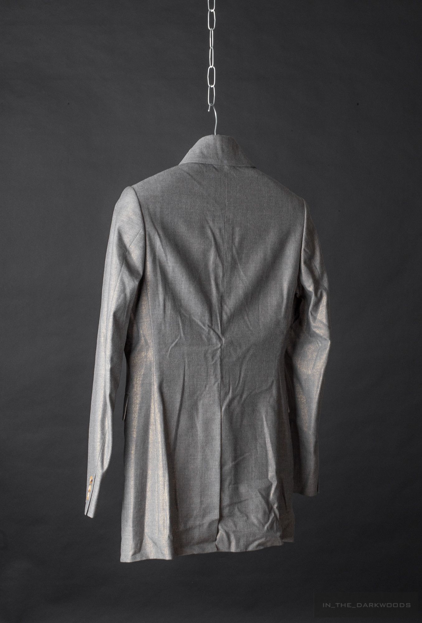Comme des Garcons Homme Plus 2007 SS "golden" wool coat Size US S / EU 44-46 / 1 - 6 Thumbnail