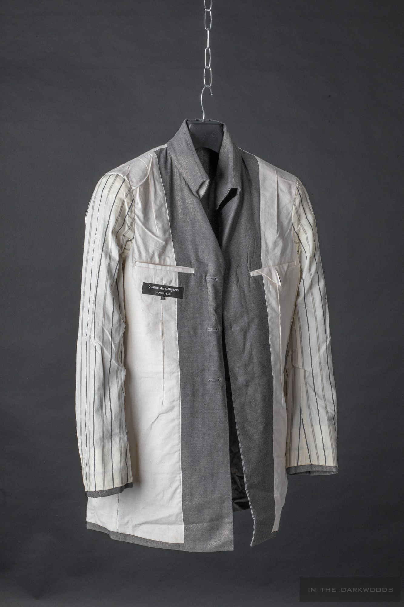 Comme des Garcons Homme Plus 2007 SS "golden" wool coat Size US S / EU 44-46 / 1 - 7 Thumbnail