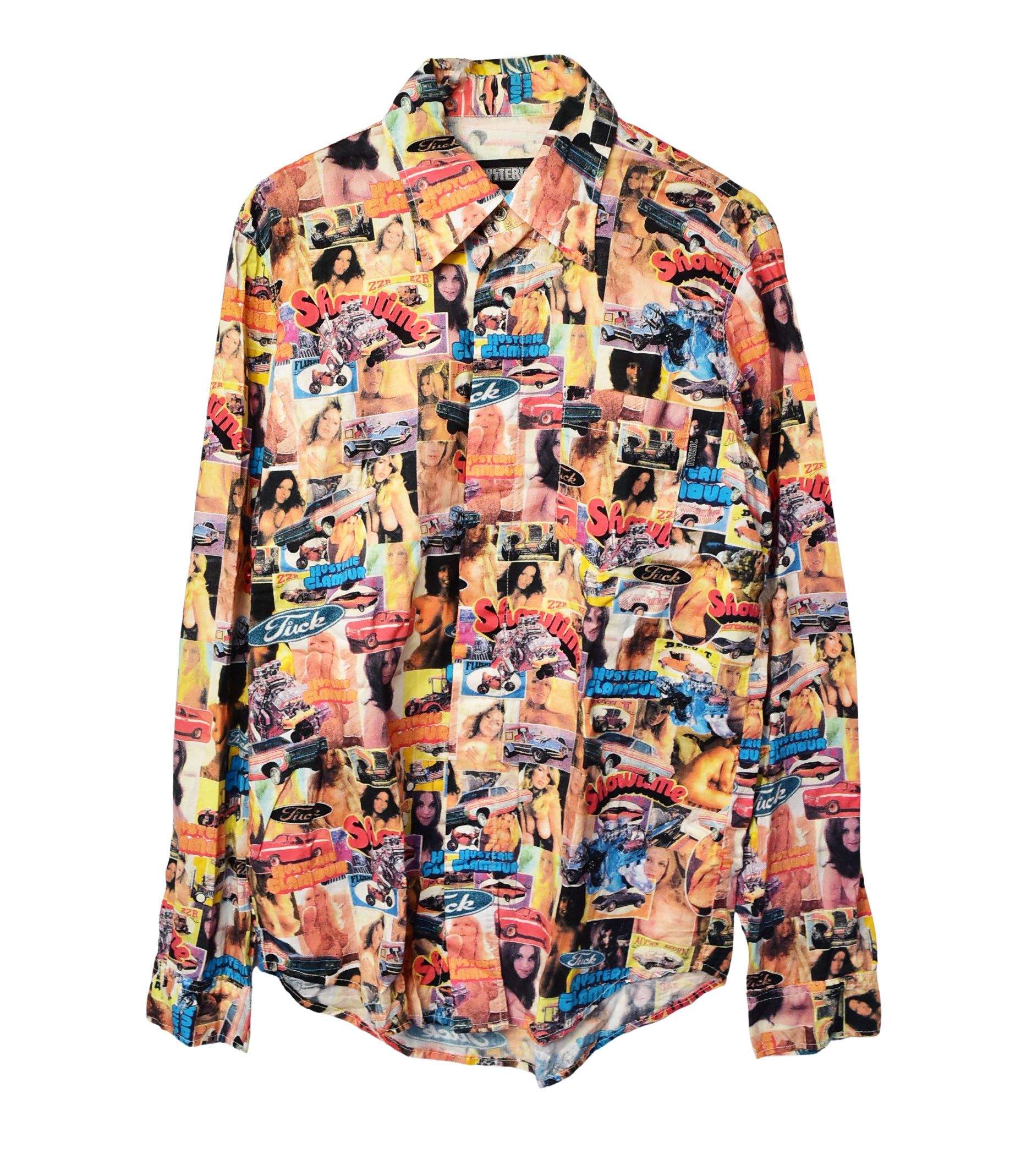 HYSTERIC GLAMOUR art graphic shirt