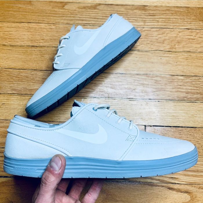 Nike nike sb janoski lunar summit white blue Grailed