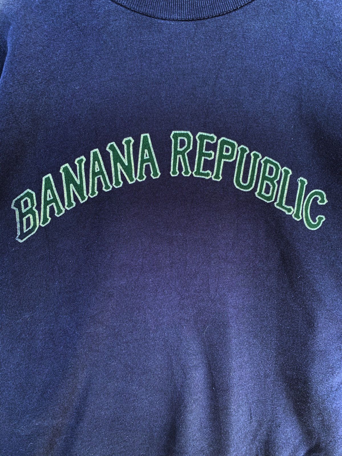 Banana Republic Vintage 90s Banana Republic Sweatshirt/Size M/Dark Blue. Size US M / EU 48-50 / 2 - 3 Thumbnail