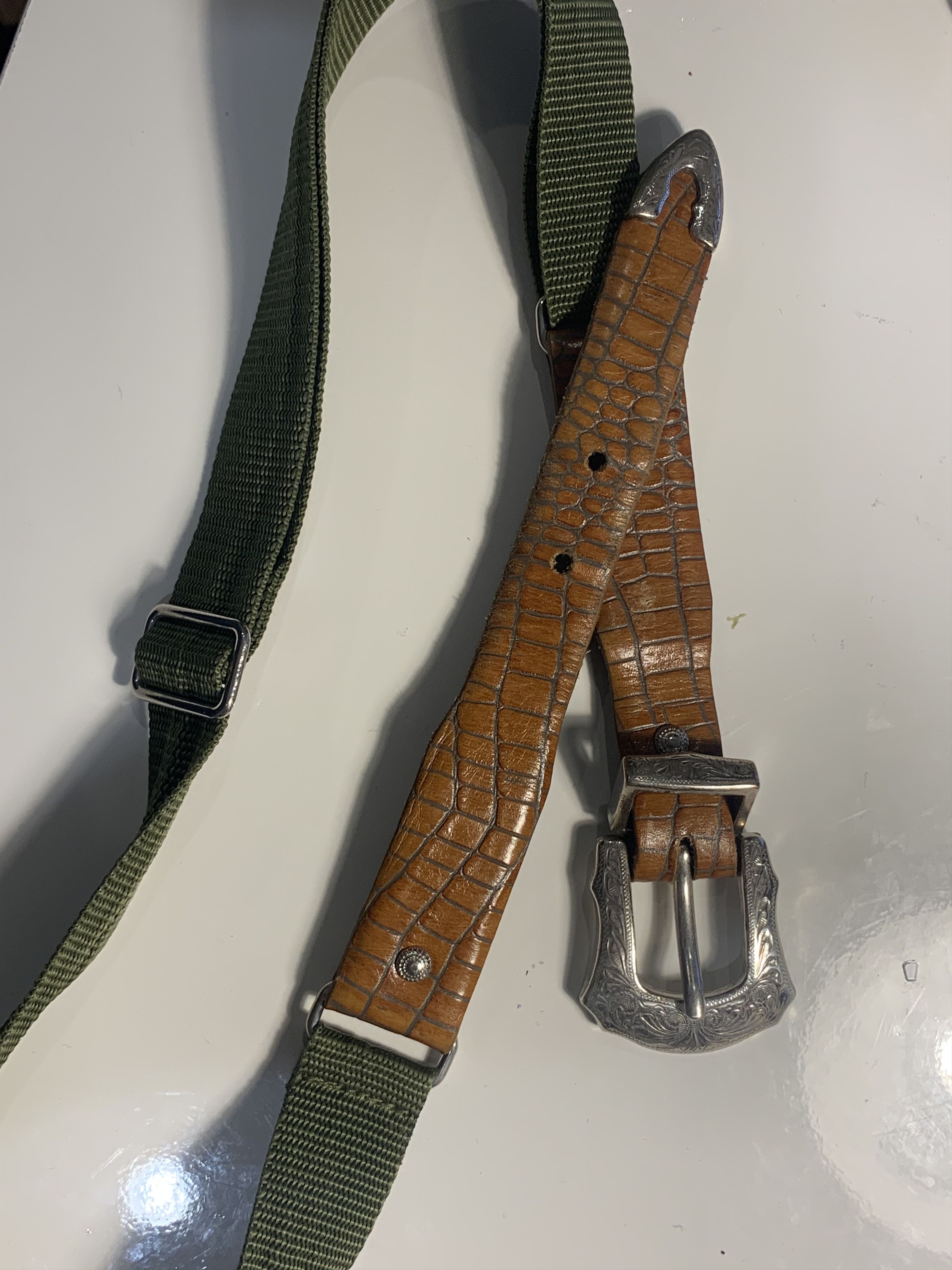 Toga Toga Virilis Adjustable Belt (Khaki/Brown) | Grailed