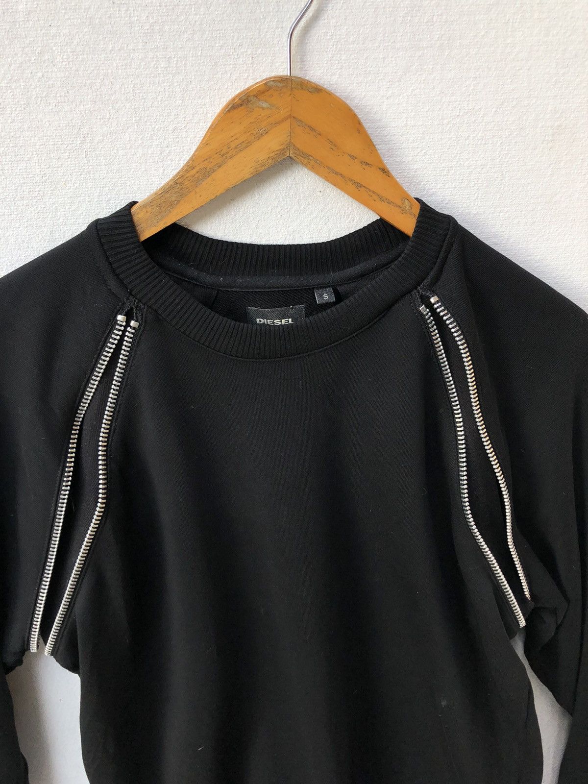 Diesel Rare Diesel Long Zipper Sweatshirt Size US S / EU 44-46 / 1 - 4 Thumbnail